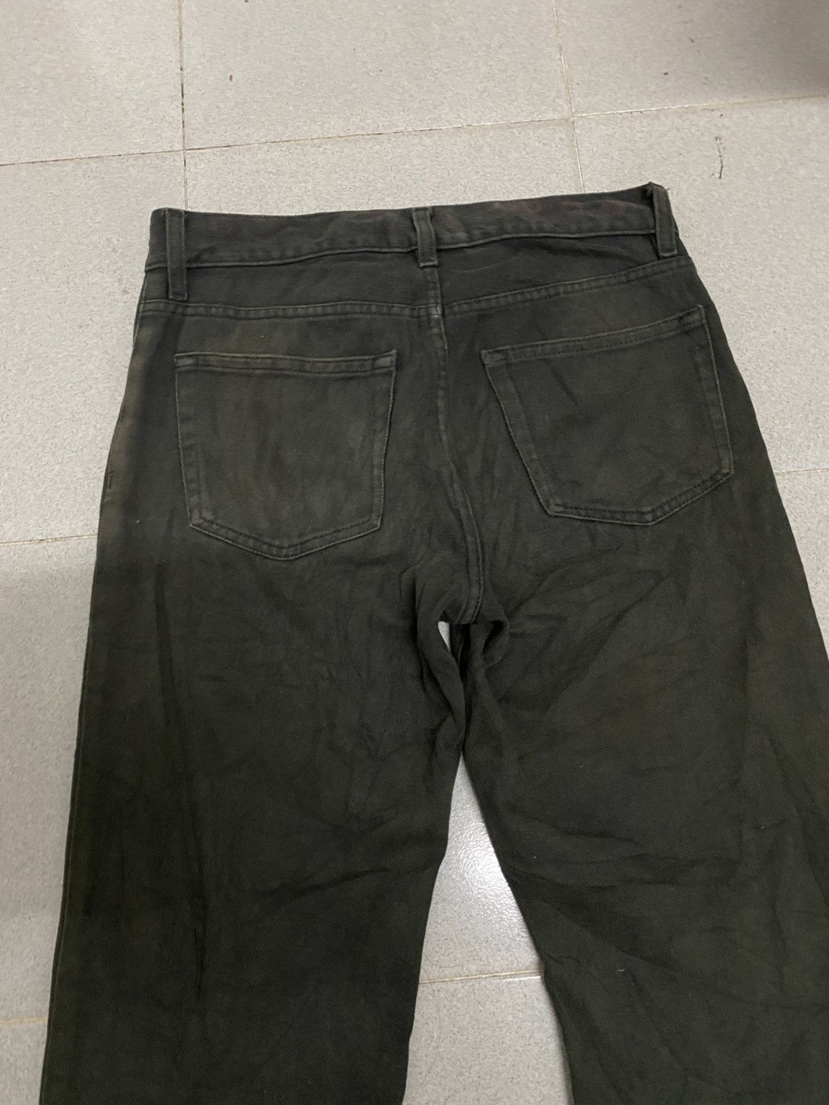 Helmut Lang black sunfaded 1998 helmut lang denim Size US 30 / EU 46 - 4 Thumbnail