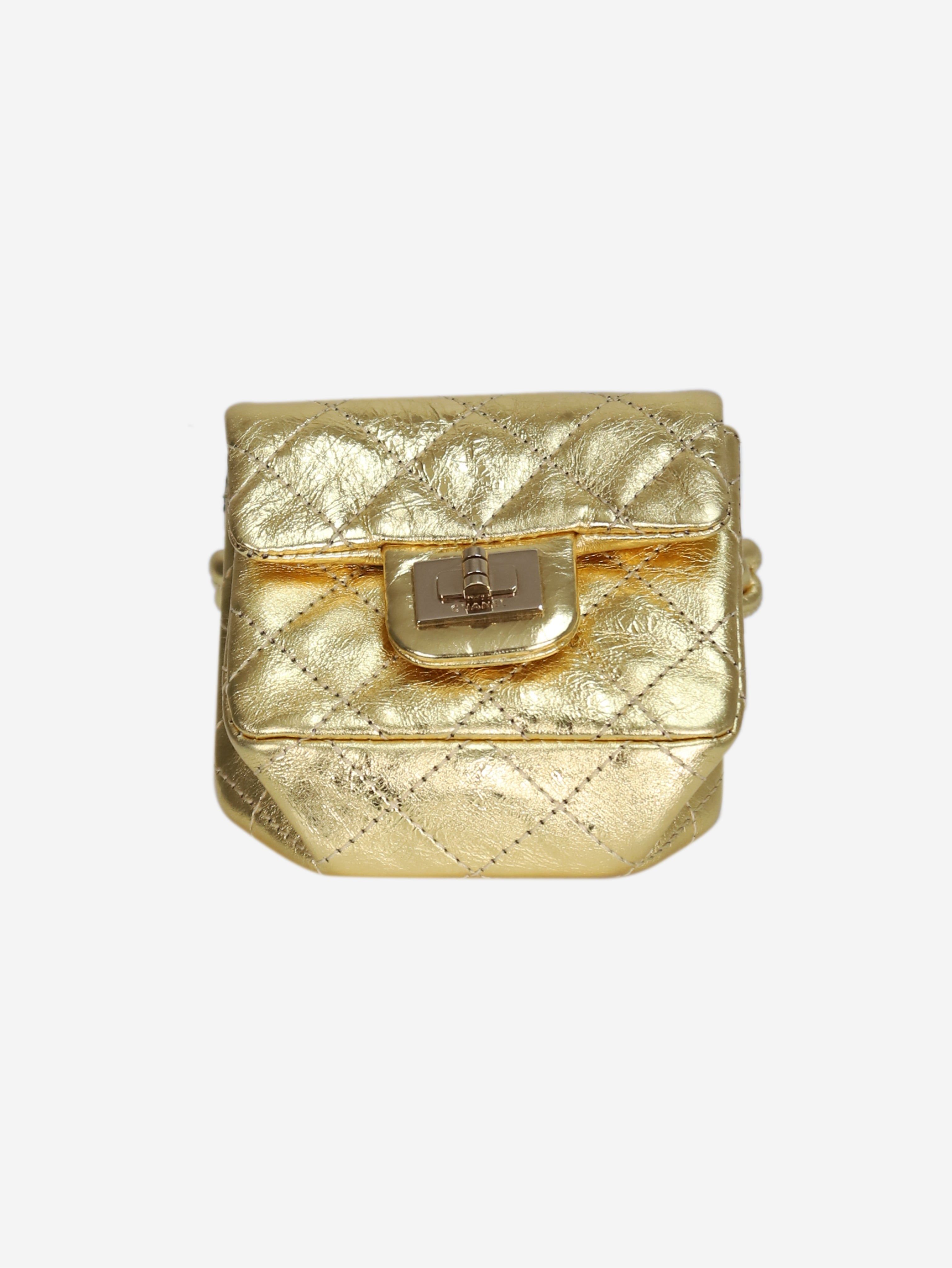 Snag the Latest CHANEL Gold Metal Bags & Handbags for Women with Fast and  Free Shipping. Authenticity Guaranteed on Designer Handbags $500+ at .