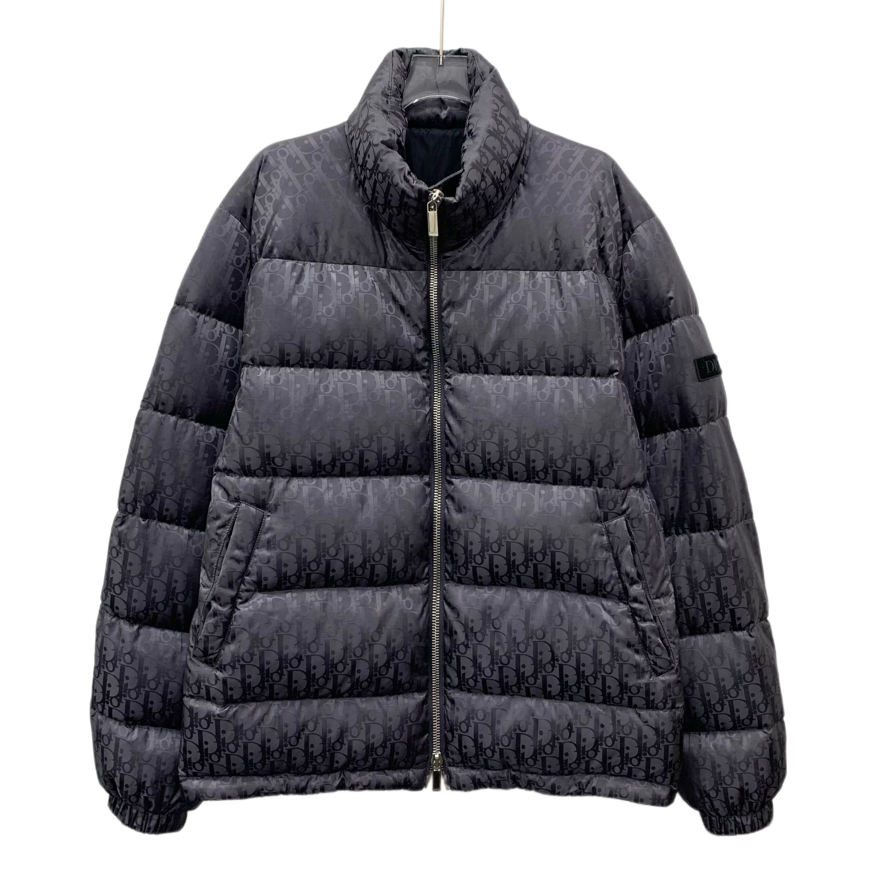 Dior Dior Logo Down Jacket Navy (L) Size US L / EU 52-54 / 3 - 1 Thumbnail