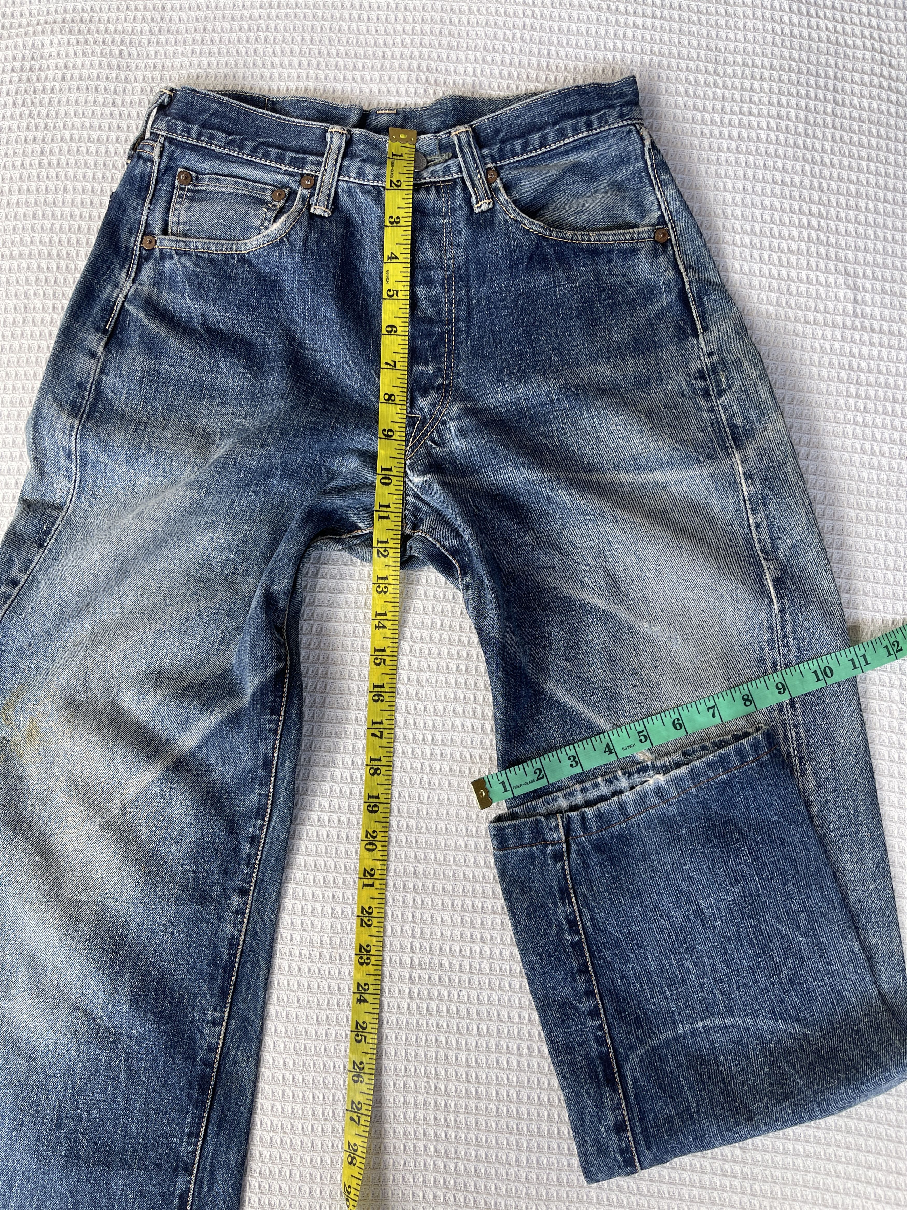 Japanese Brand Last Drop🔥Rare🔥Vtg PHERROW’S Selvedge Distressed Denim Jeans Size US 29 - 16 Thumbnail
