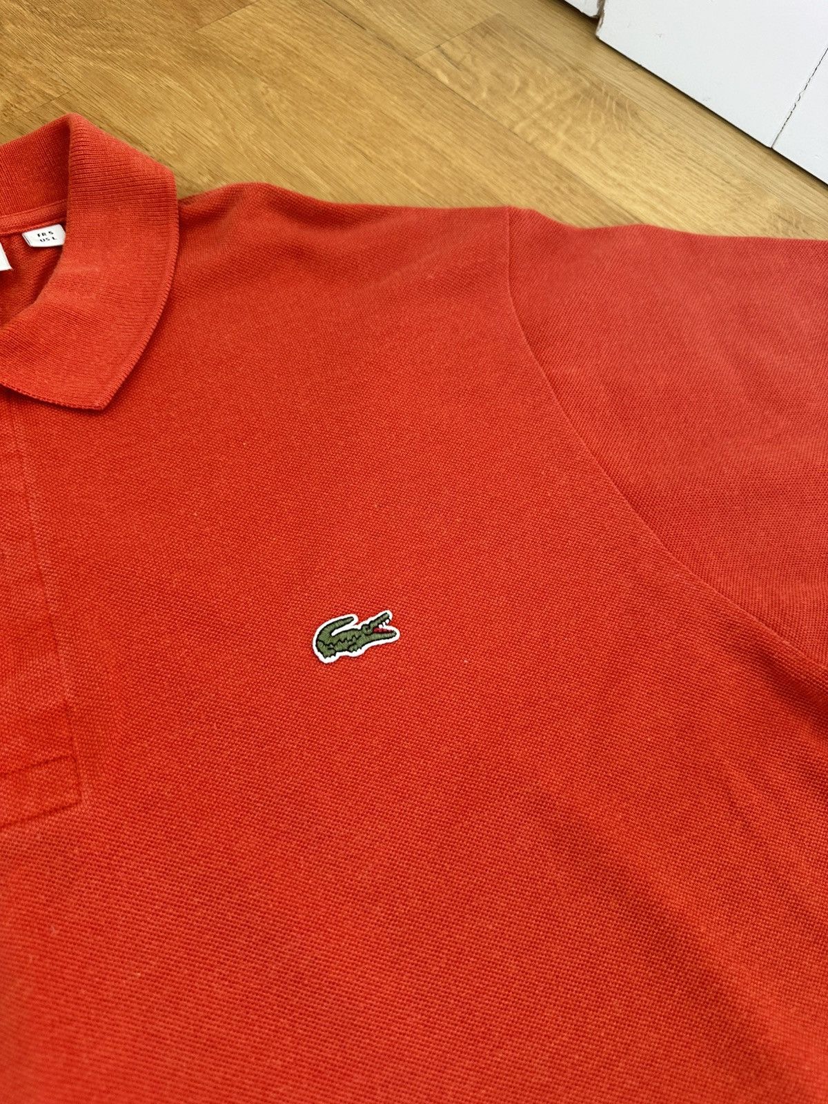 Lacoste Vintage Lacoste Orange Polos Old Many Style Size US L / EU 52-54 / 3 - 7 Thumbnail