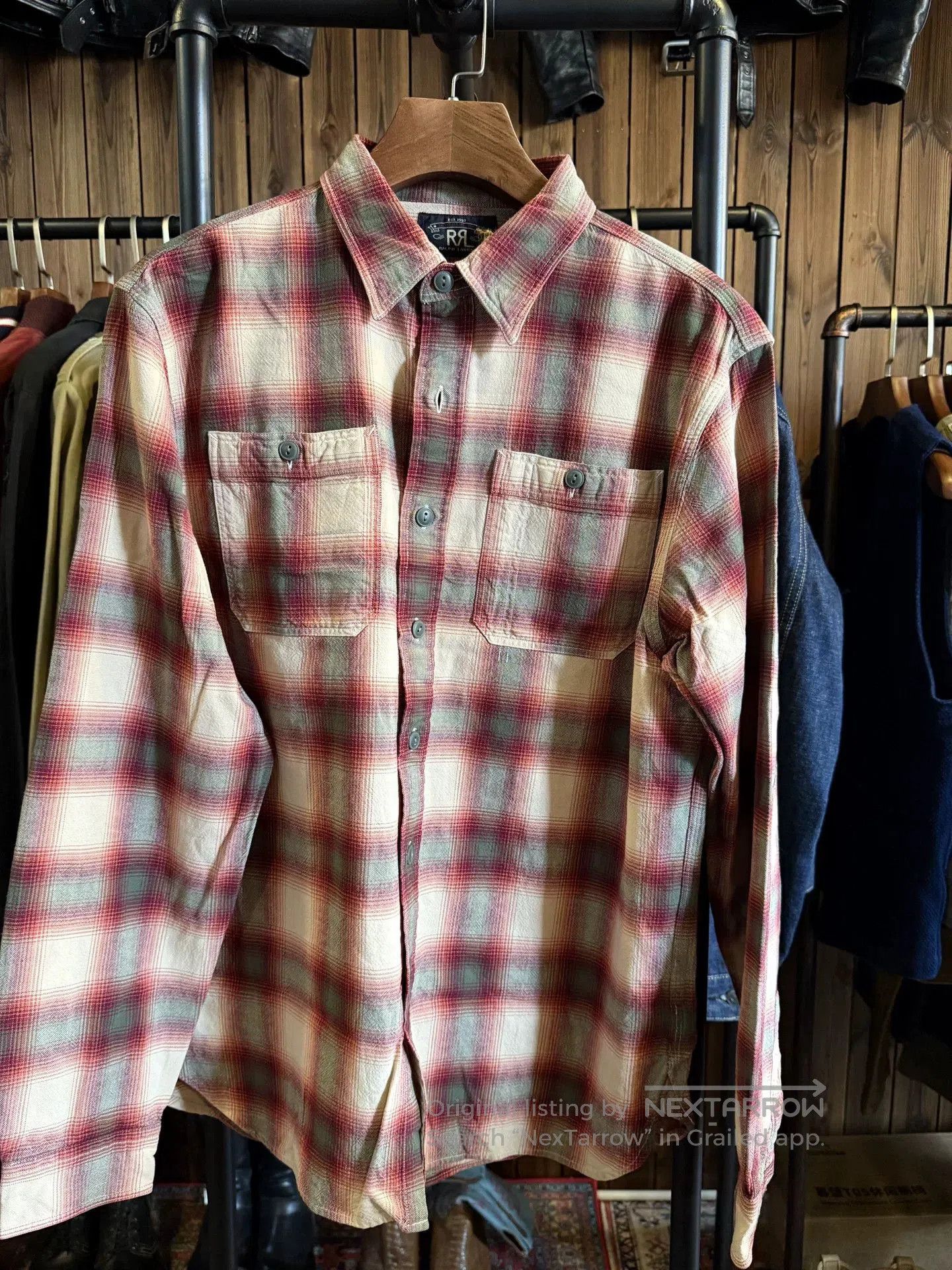 RRL Ralph Lauren RRL Plaid Shirt. Size US L / EU 52-54 / 3 - 1 Thumbnail