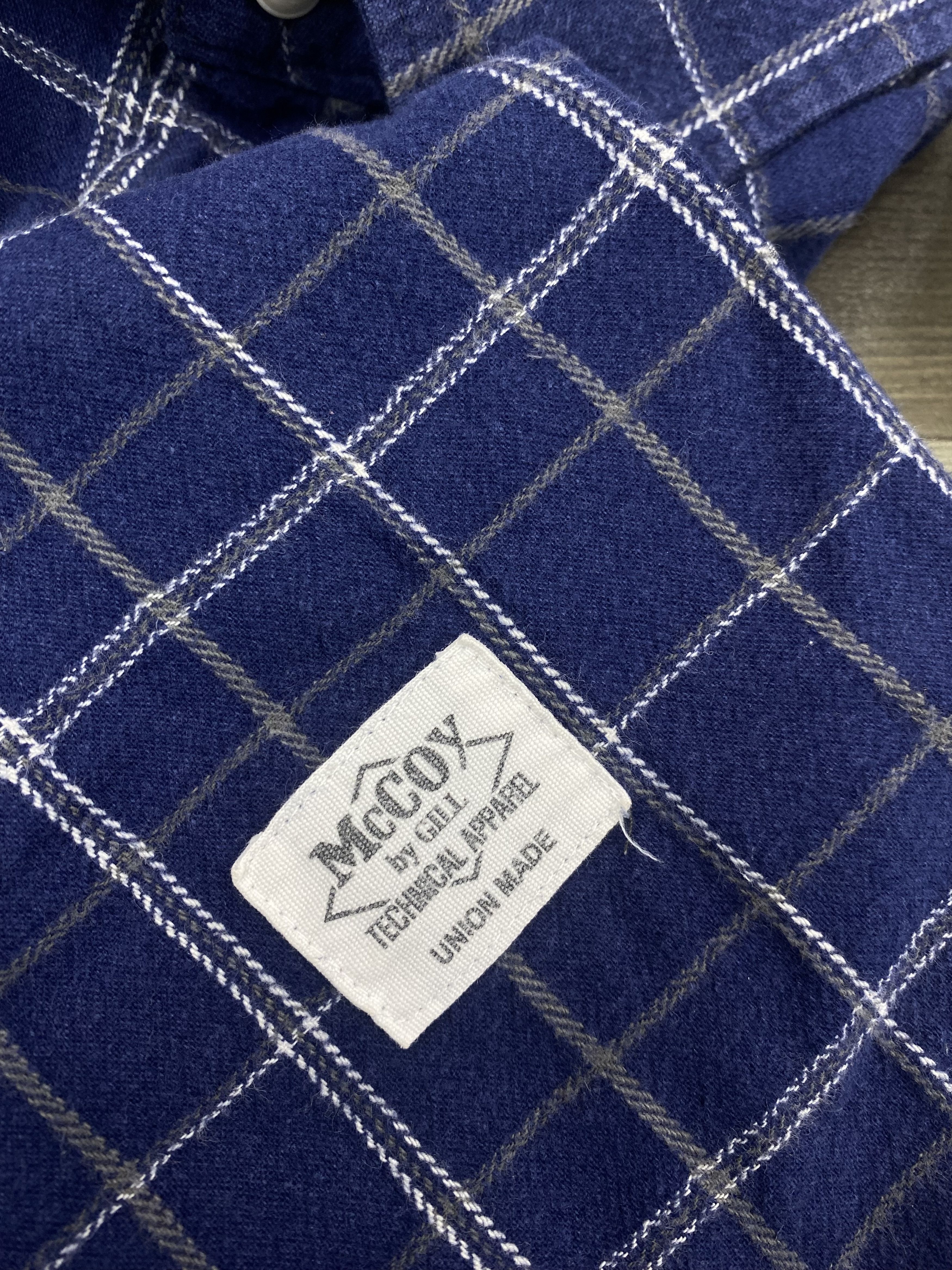 The Real McCoy's The Real Mc Coys Shirt Flannel Union Made Size US L / EU 52-54 / 3 - 13 Thumbnail