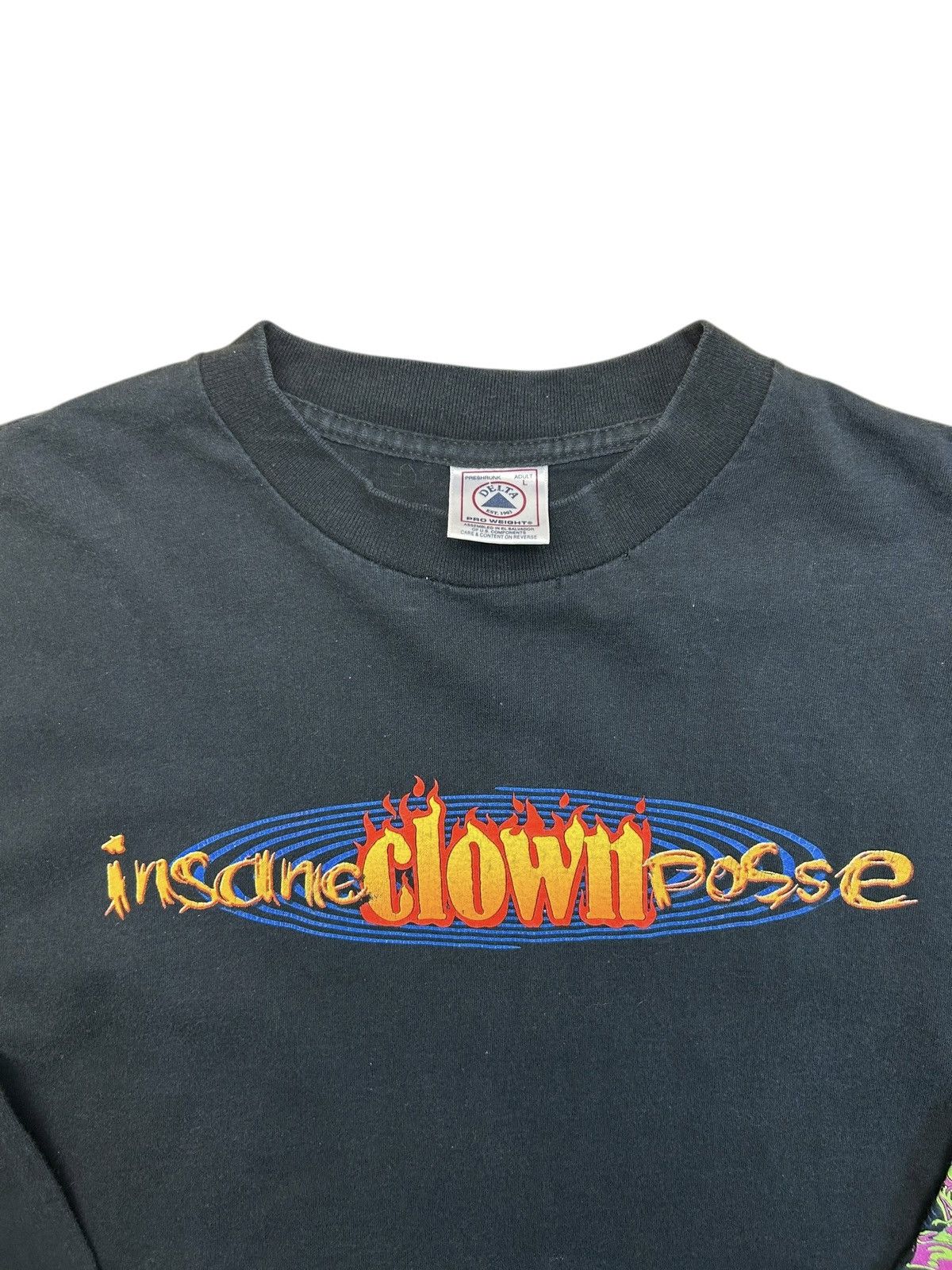 Delta Vintage Y2k Insane Clown Posse Long Sleeve Size US L / EU 52-54 / 3 - 3 Thumbnail