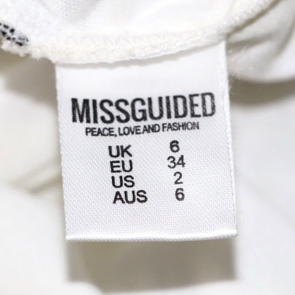 Missguided Missguided Lace Bodycon Dress UK 6 Women’s White NNWT BNWT Size M / US 6-8 / IT 42-44 - 5 Thumbnail