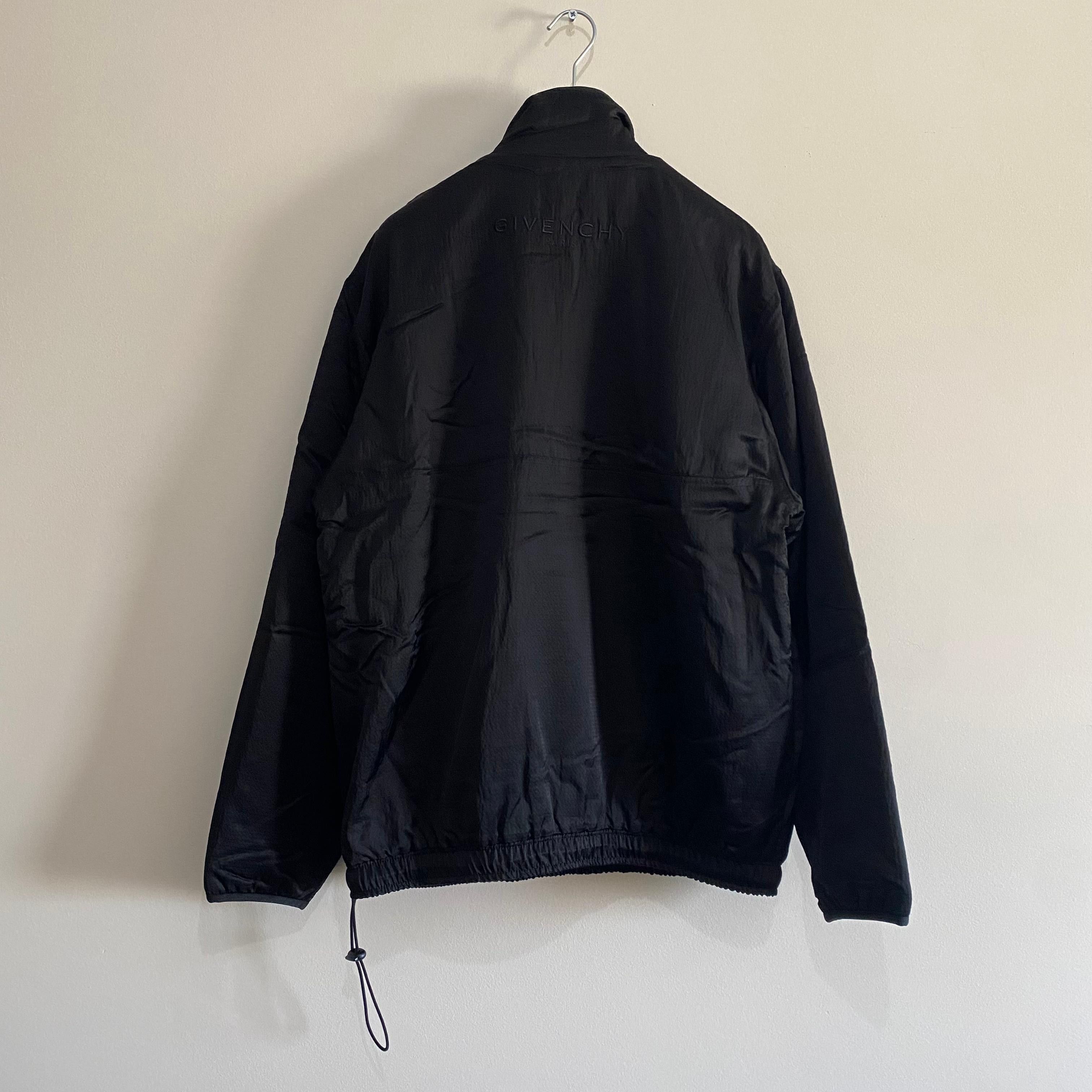 Givenchy Black Reversible Nylon and Fleece Logo Jacket Size US M / EU 48-50 / 2 - 5 Thumbnail