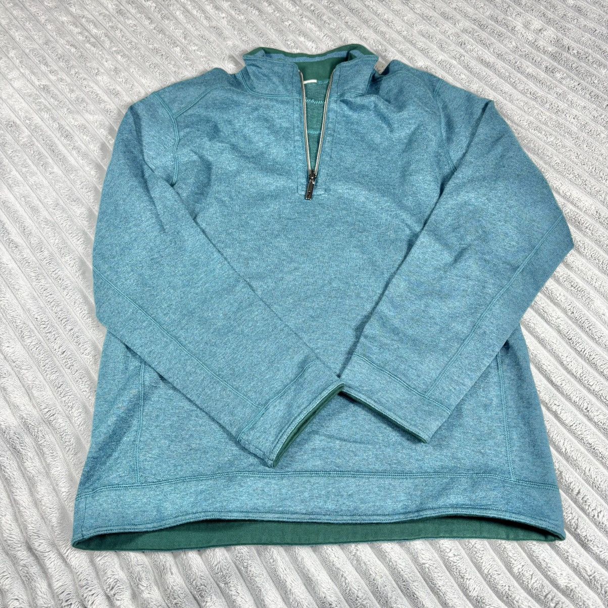 Tommy Bahama Tommy Bahama Men’s pullover 1/4 zip sweatshirt RN 86549 Size US L / EU 52-54 / 3 - 14 Thumbnail