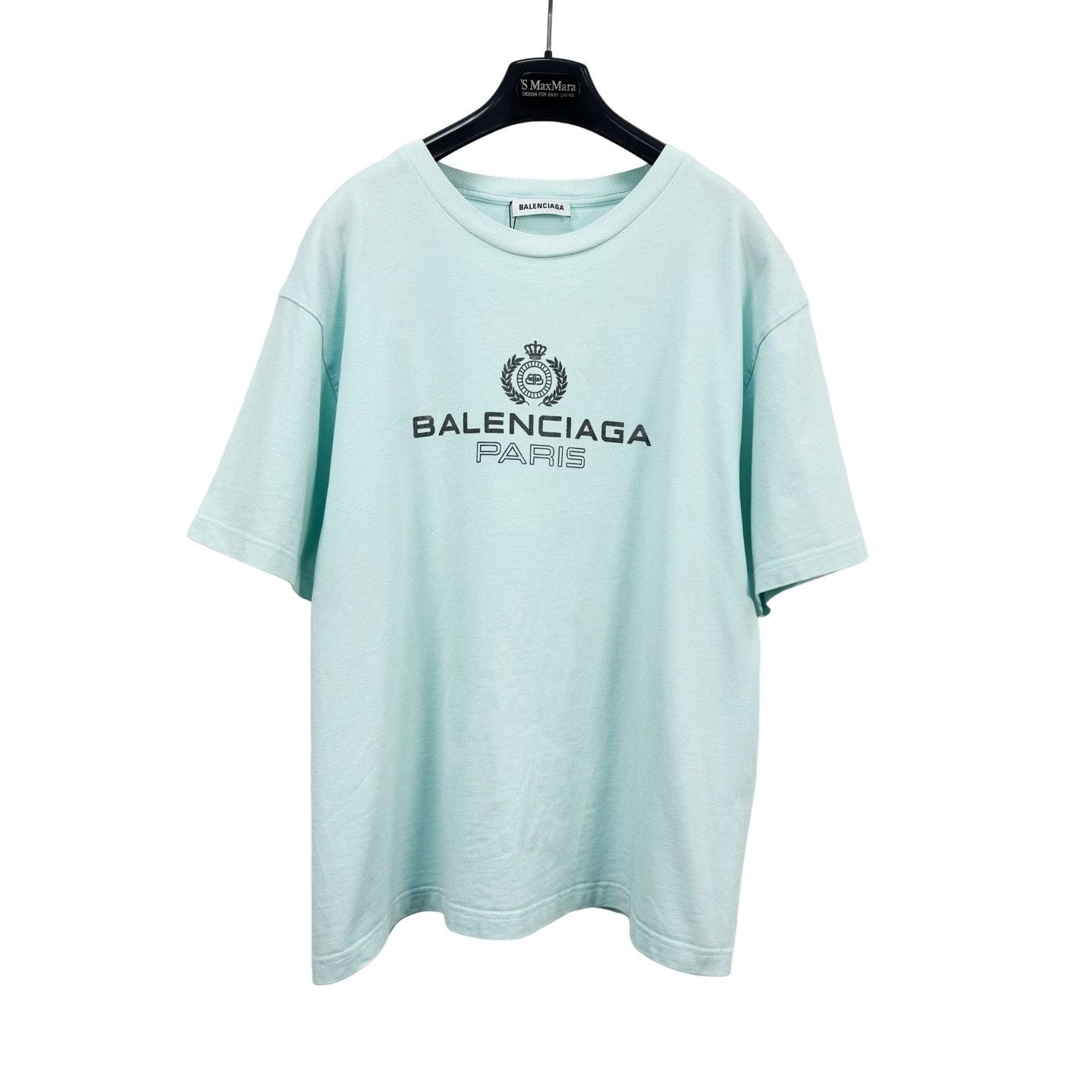 Balenciaga Balenciaga Crest Logo T-Shirt Size L Size US L / EU 52-54 / 3 - 1 Thumbnail