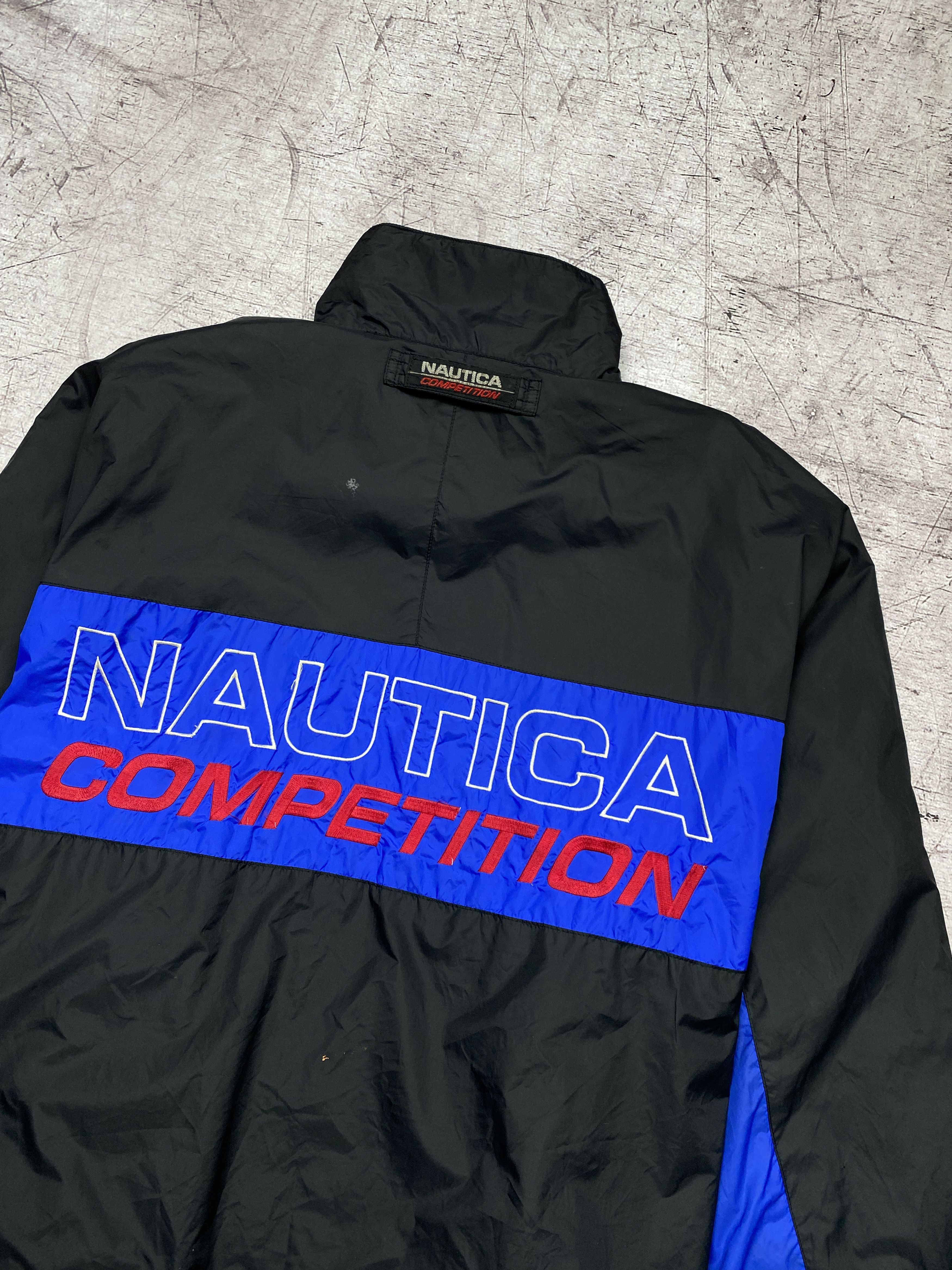 Nautica × Vintage Nautica Competition Vintage Mens Nylon Windbreaker Jacket Size US L / EU 52-54 / 3 - 2 Thumbnail