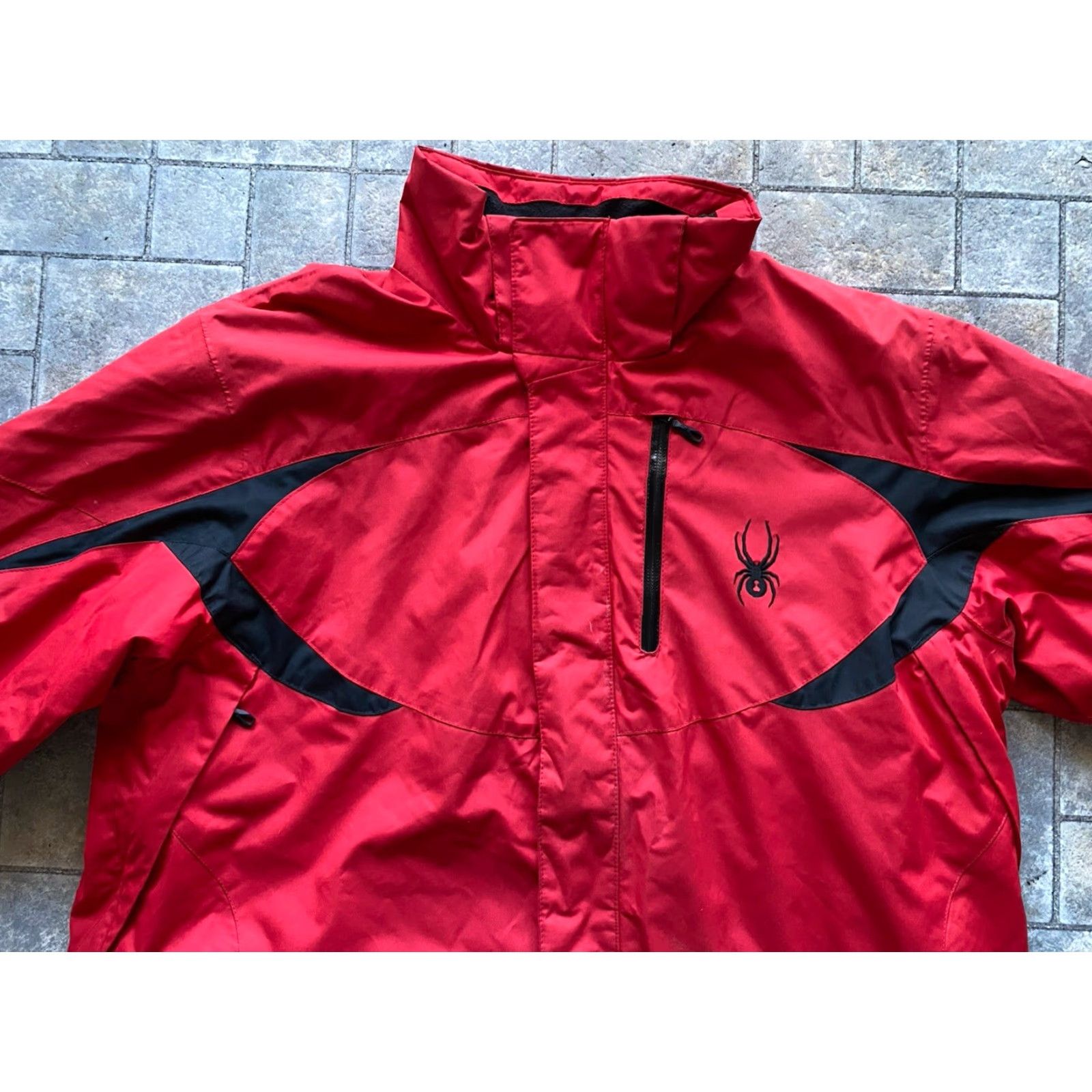 Spyder Spyder Jacket Coat Men XL Red Polyester Thinsulate Jacket Coat for Men Size US XL / EU 56 / 4 - 4 Thumbnail