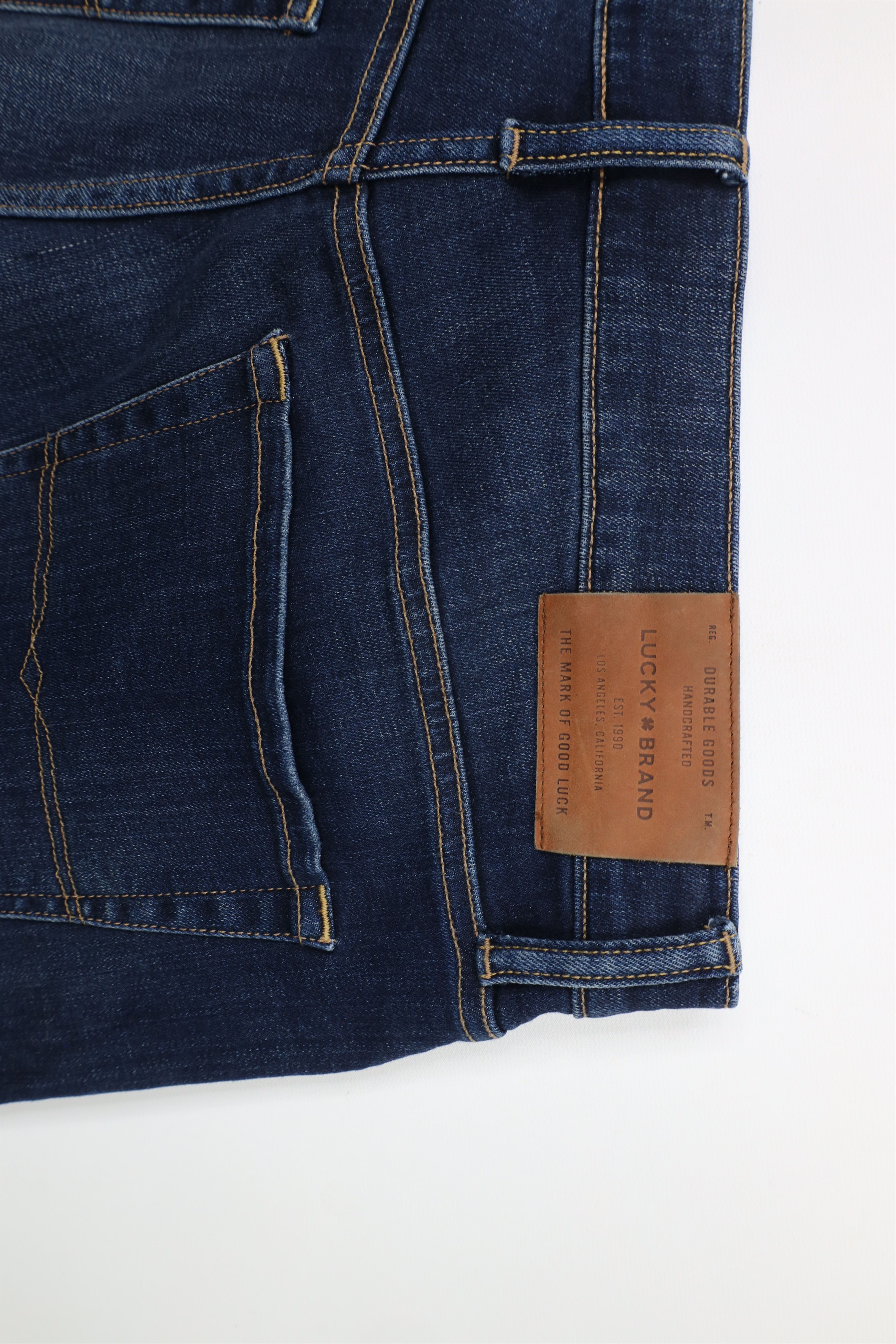 Lucky Brand × Vintage Vintage Lucky Brand Relaxed Straight Wide Leg Denim Jeans Size US 36 / EU 52 - 13 Thumbnail
