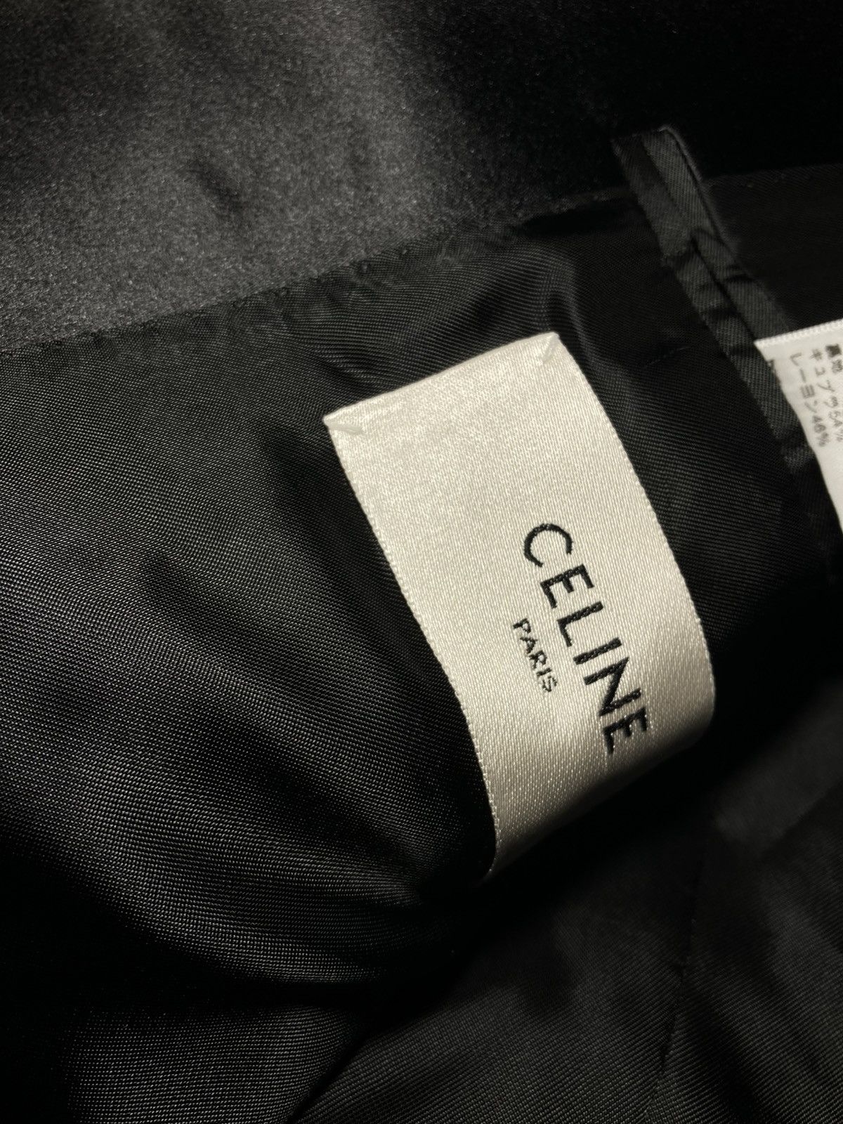 Celine AW23 Celine Gold 1B Metal Smoking Jacket Blazer 48 Hedi 2023 Size 48R - 7 Thumbnail