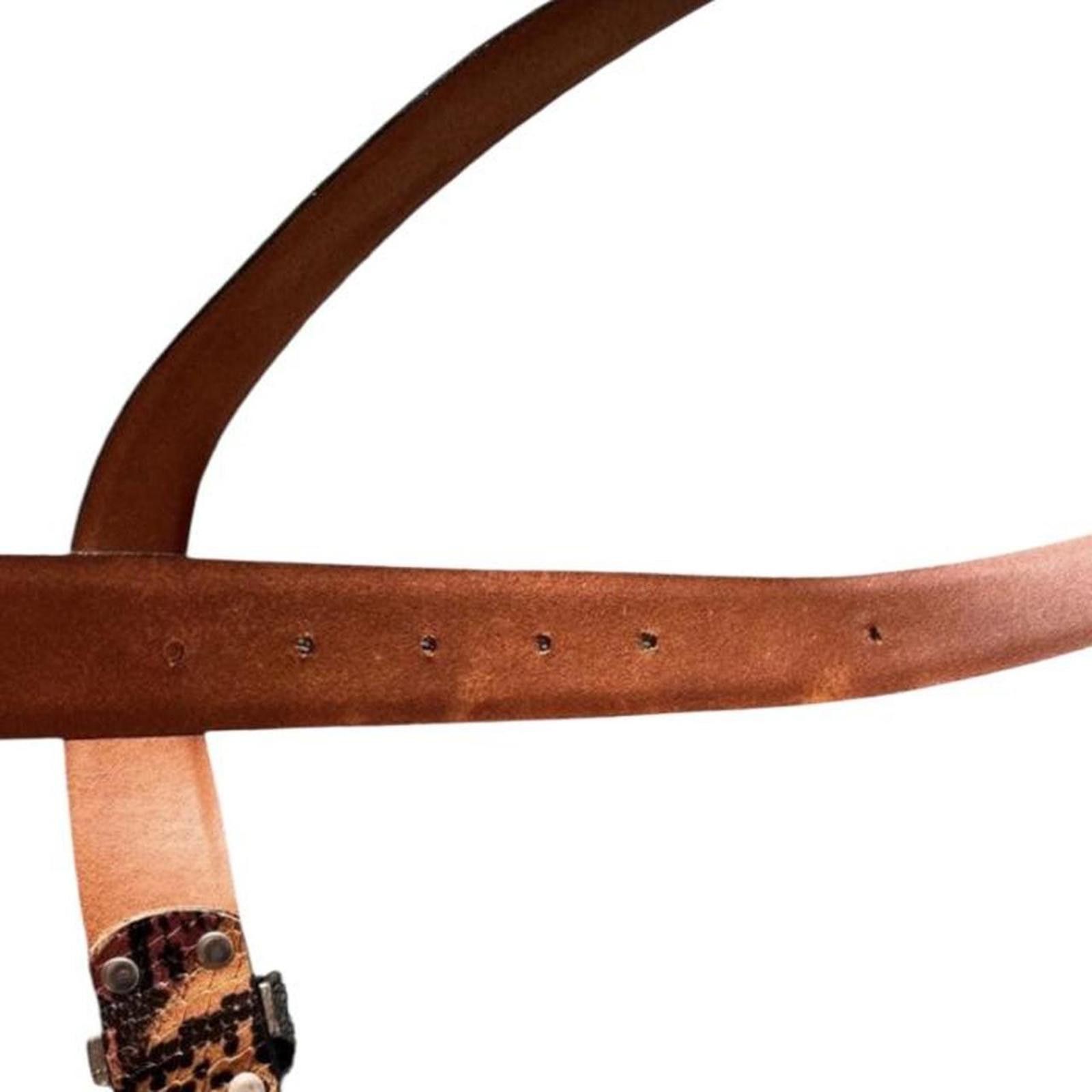 Other Snake pattern pink whimsy goth grunge unique belt Size ONE SIZE - 3 Thumbnail