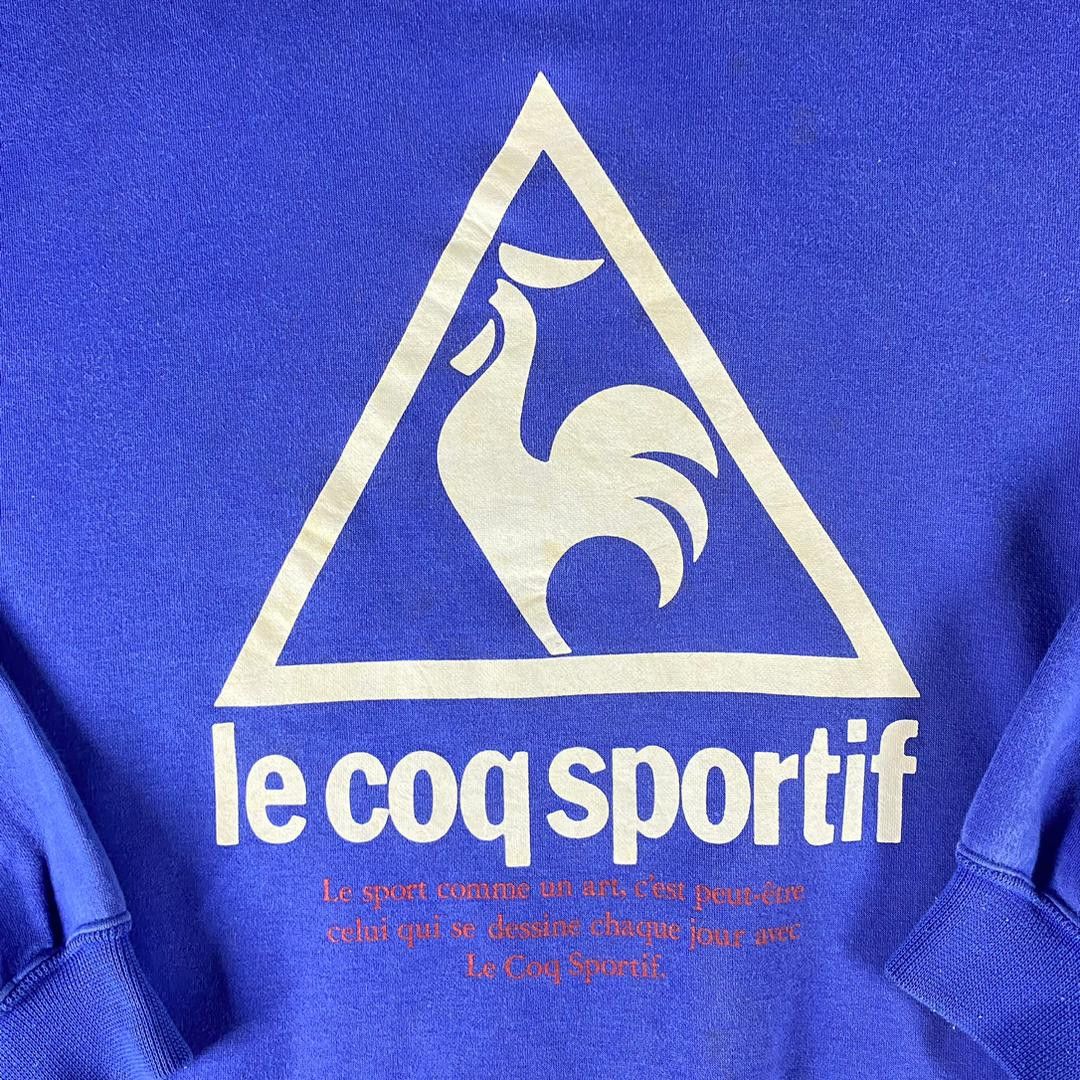 Le Coq Sportif Vintage Le Coq Spotify Sweatshirt Size US L / EU 52-54 / 3 - 6 Thumbnail