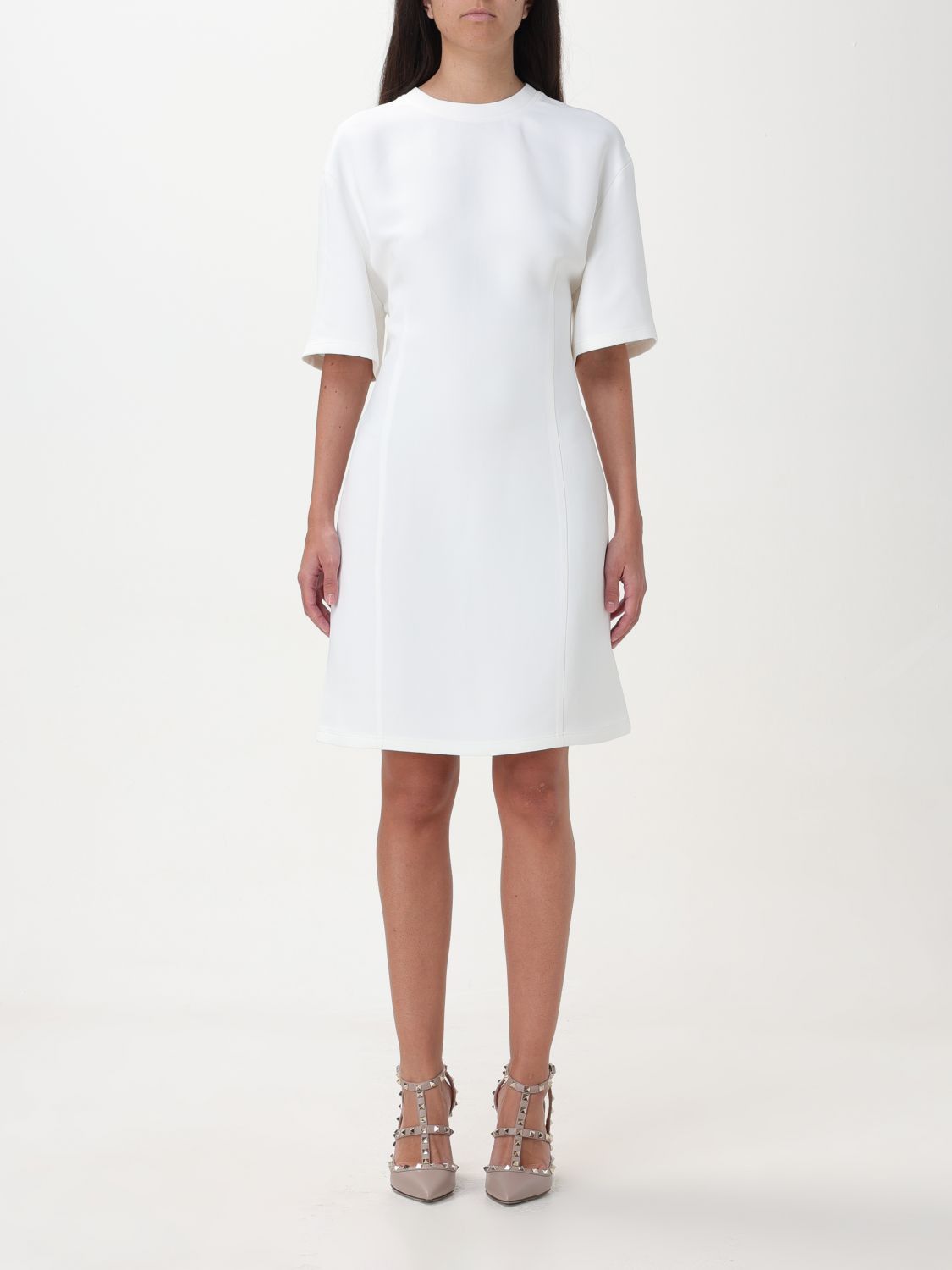 image of Valentino Dress Woman Ivory, Women's (Size Small)