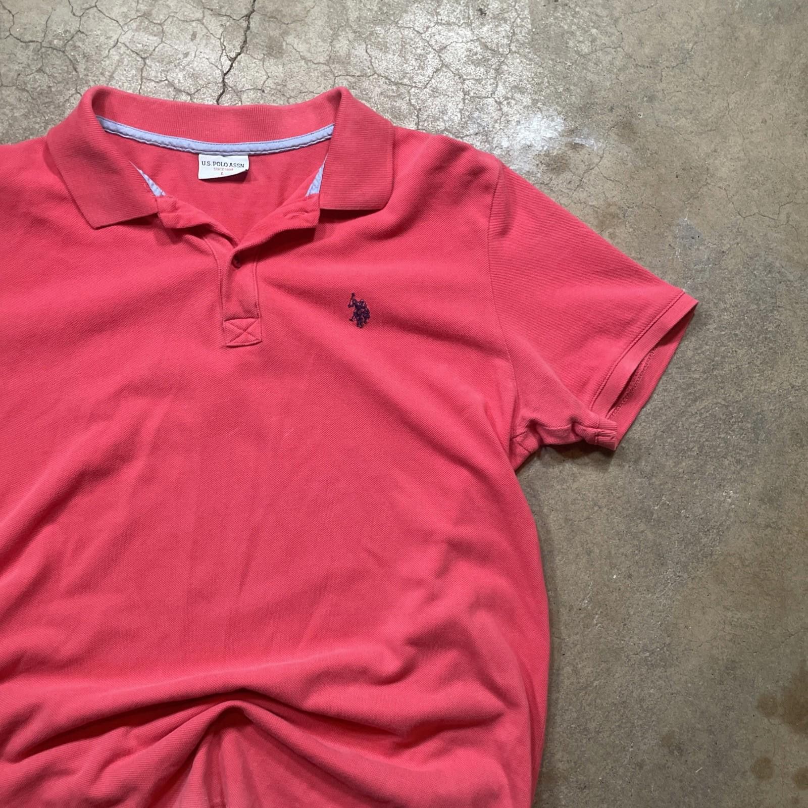 Polo Ralph Lauren Polo Ralph Lauren Pink Short Sleeve Polo Shirt Men's Large Size US L / EU 52-54 / 3 - 4 Thumbnail