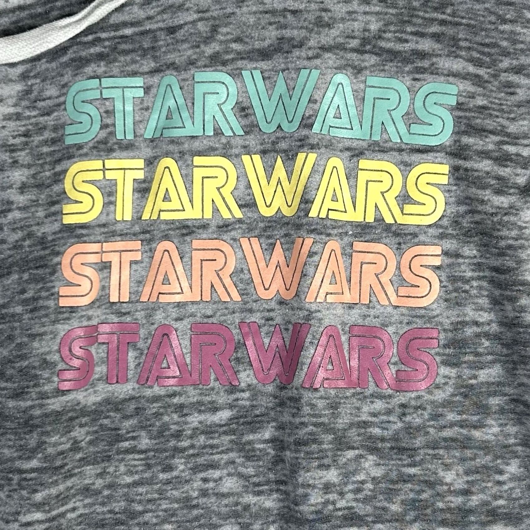 Star Wars Star Wars Lightweight Hoodie Women's S Gray Logo Star Size S / US 4 / IT 40 - 2 Thumbnail
