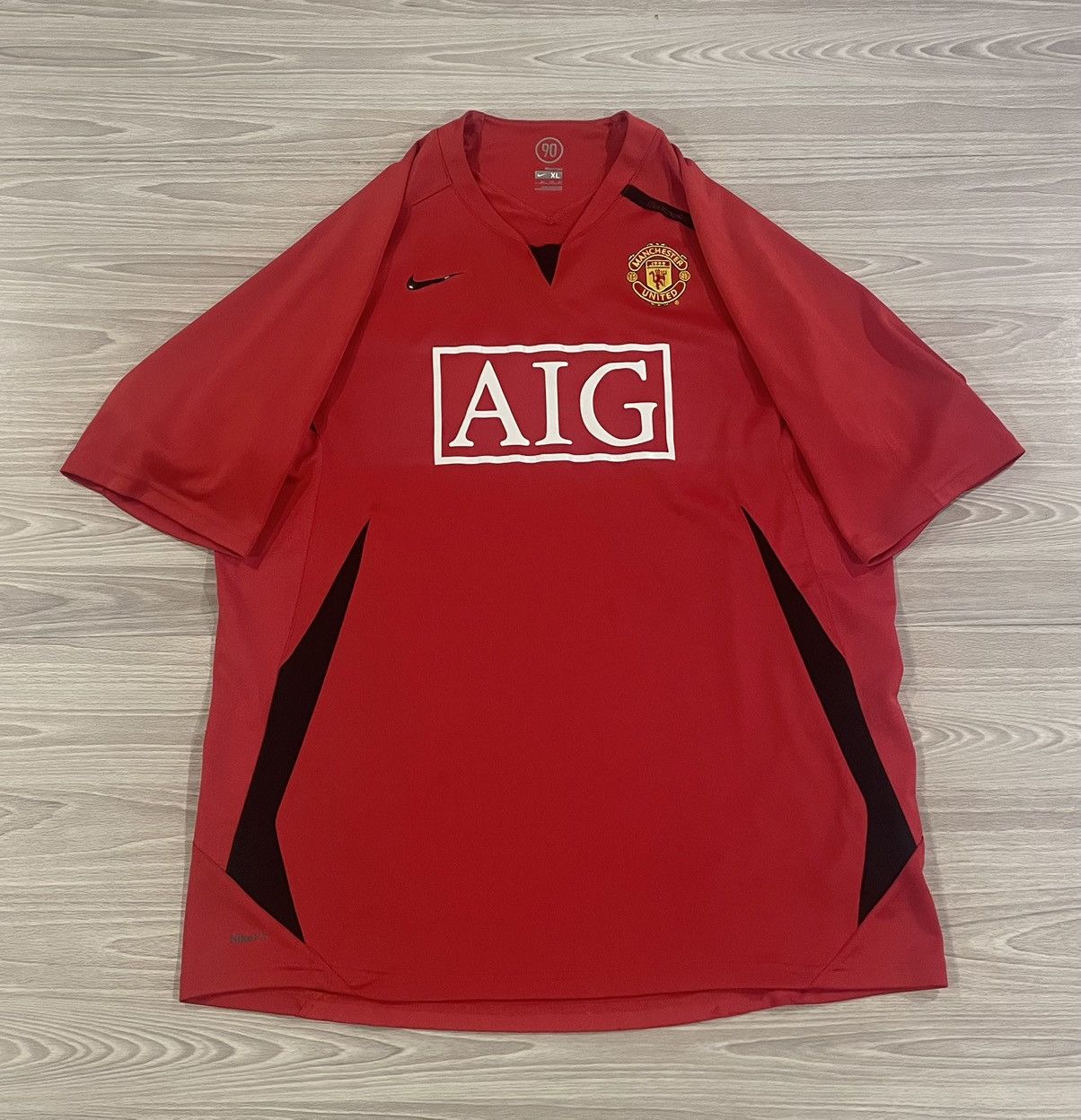 Nike Nike 2007/08 Manchester United Soccer Jersey Men’s Size XL Size US XL / EU 56 / 4 - 1 Thumbnail