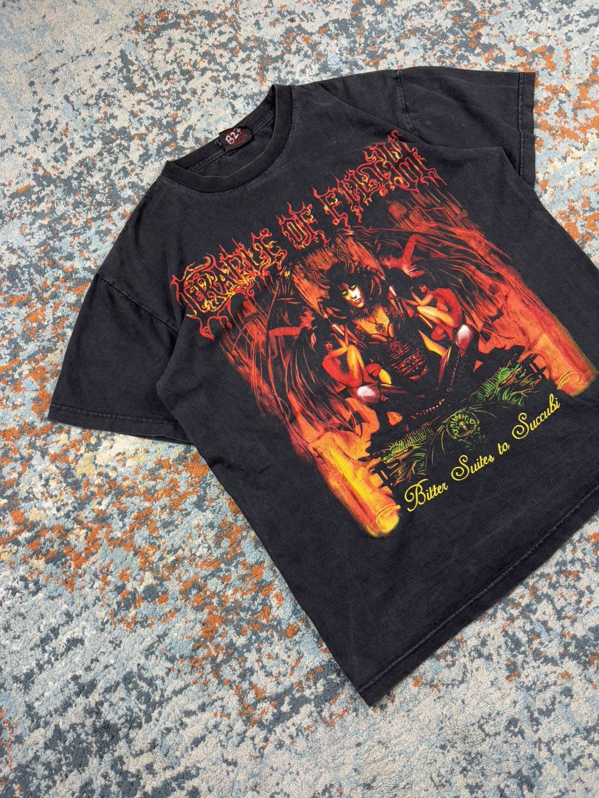 Band Tees × Vintage Vintage 00s Cardle Of Filth bitter suites to succubi tee Size US L / EU 52-54 / 3 - 3 Thumbnail