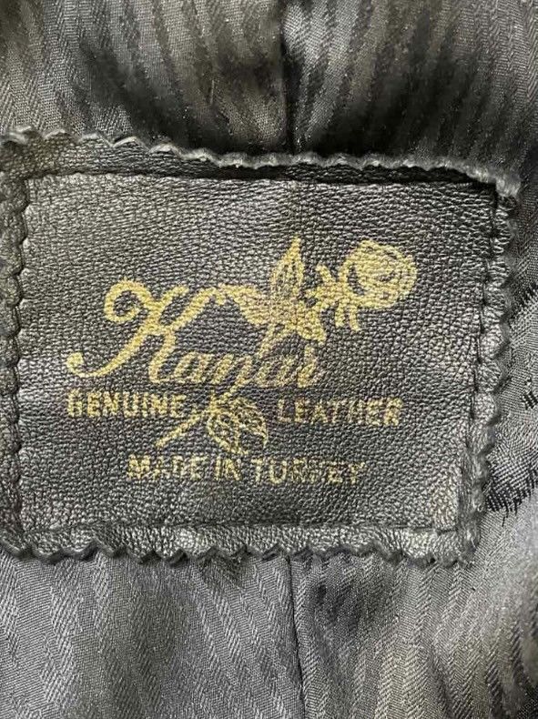 Vintage Leather jacket vintage Size S / US 4 / IT 40 - 3 Thumbnail