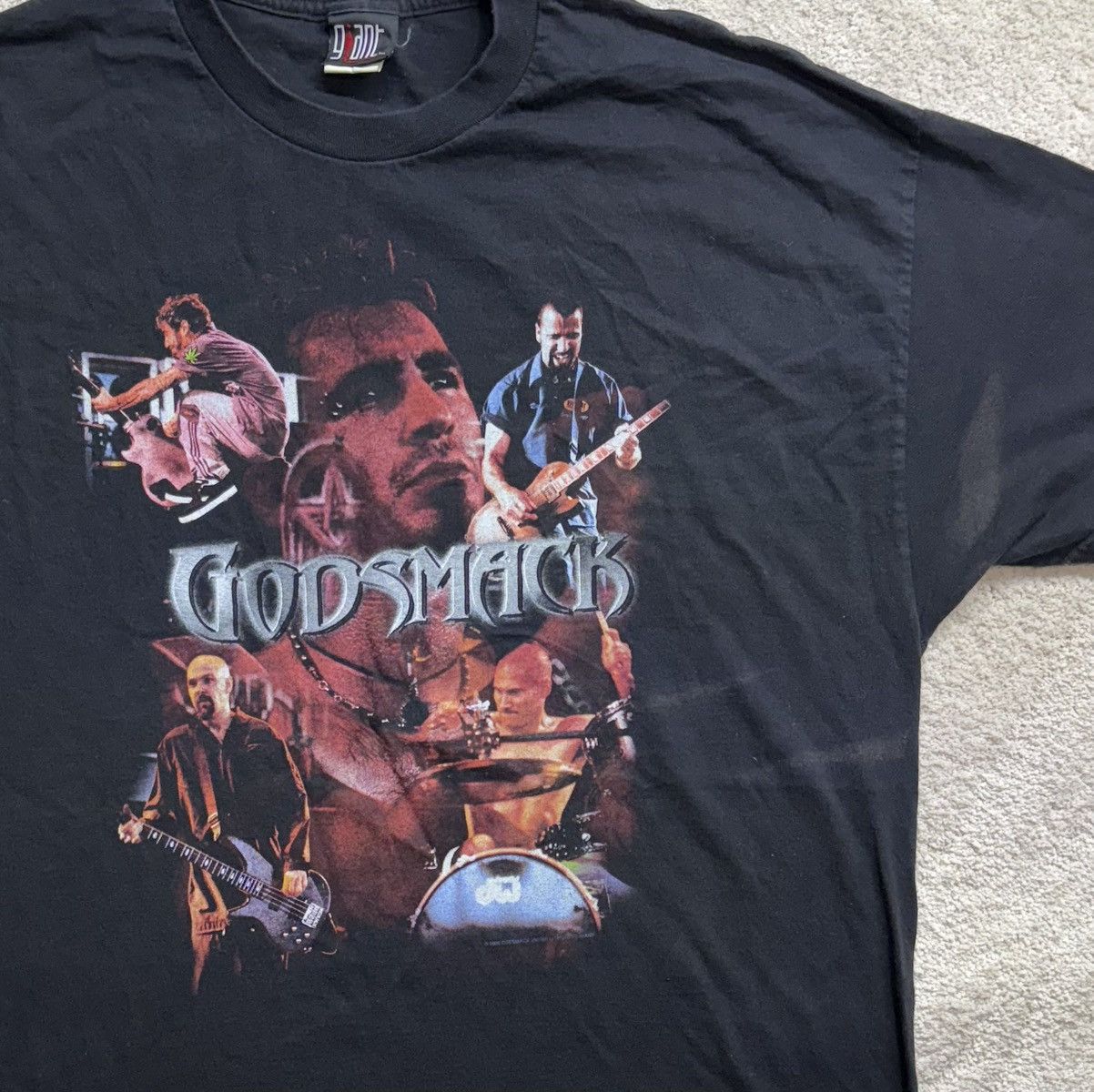 Vintage 2000 GodSmack Tour Shirt Double Sided sz 2XL Size US XXL / EU 58 / 5 - 5 Thumbnail