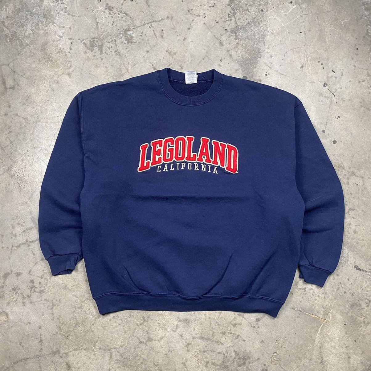 Jerzees × Vintage y2k Legoland California Boxy Oversize Crewneck Size US XL / EU 56 / 4 - 1 Thumbnail