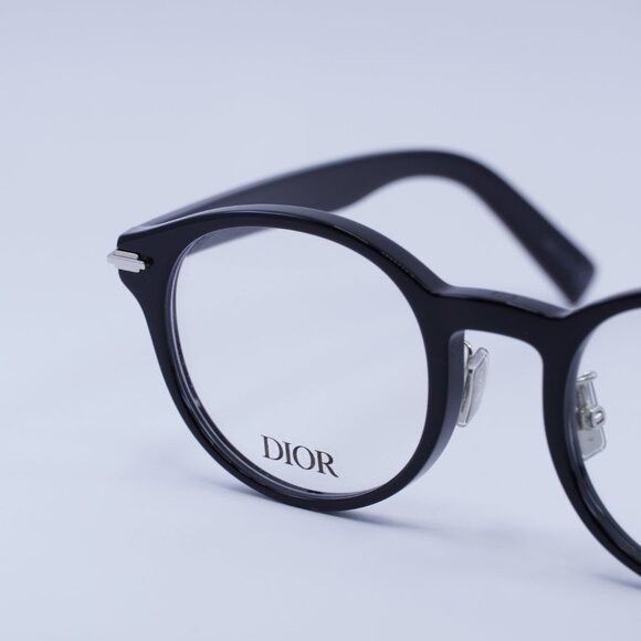 Dior 🕶️ New Dior DIORBLACKSUITO RJ 1000 Eyeglasses - Black Frame Size ONE SIZE - 9 Thumbnail
