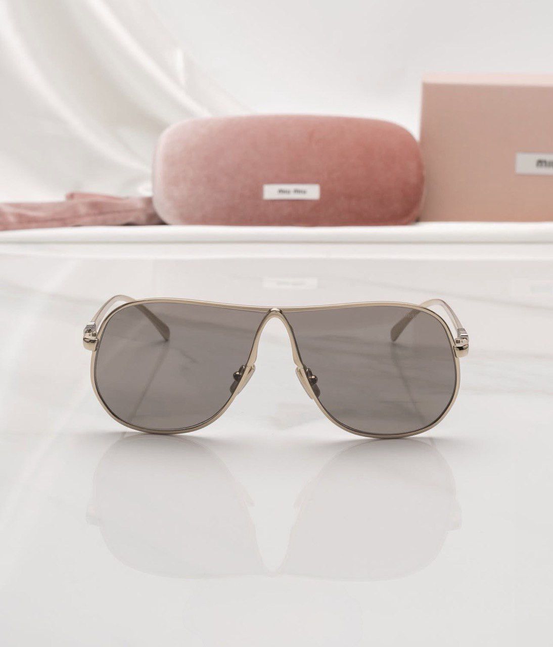 Miu Miu NEW Miu Miu sunglasses MU A56S ZVN80Q Size ONE SIZE - 2 Thumbnail