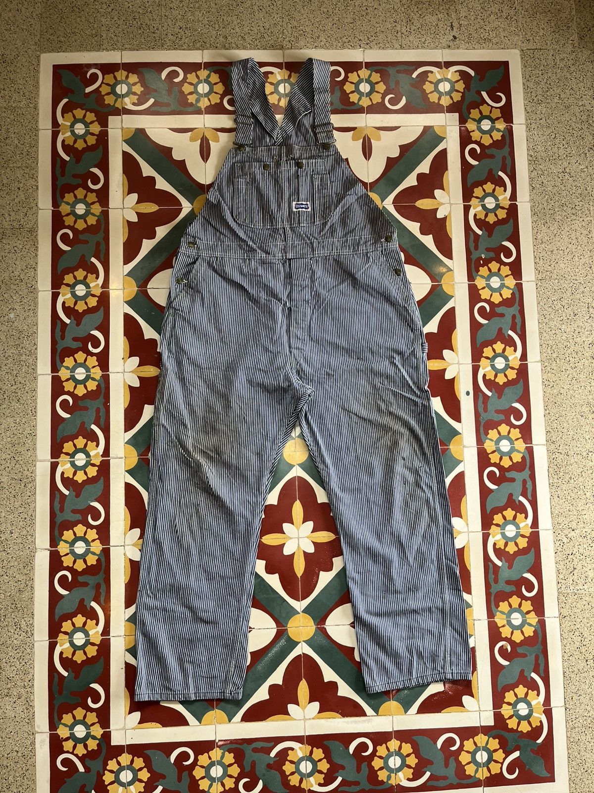 Vintage BIG SMITH OVERALLS Size US 36 / EU 52 - 1 Thumbnail