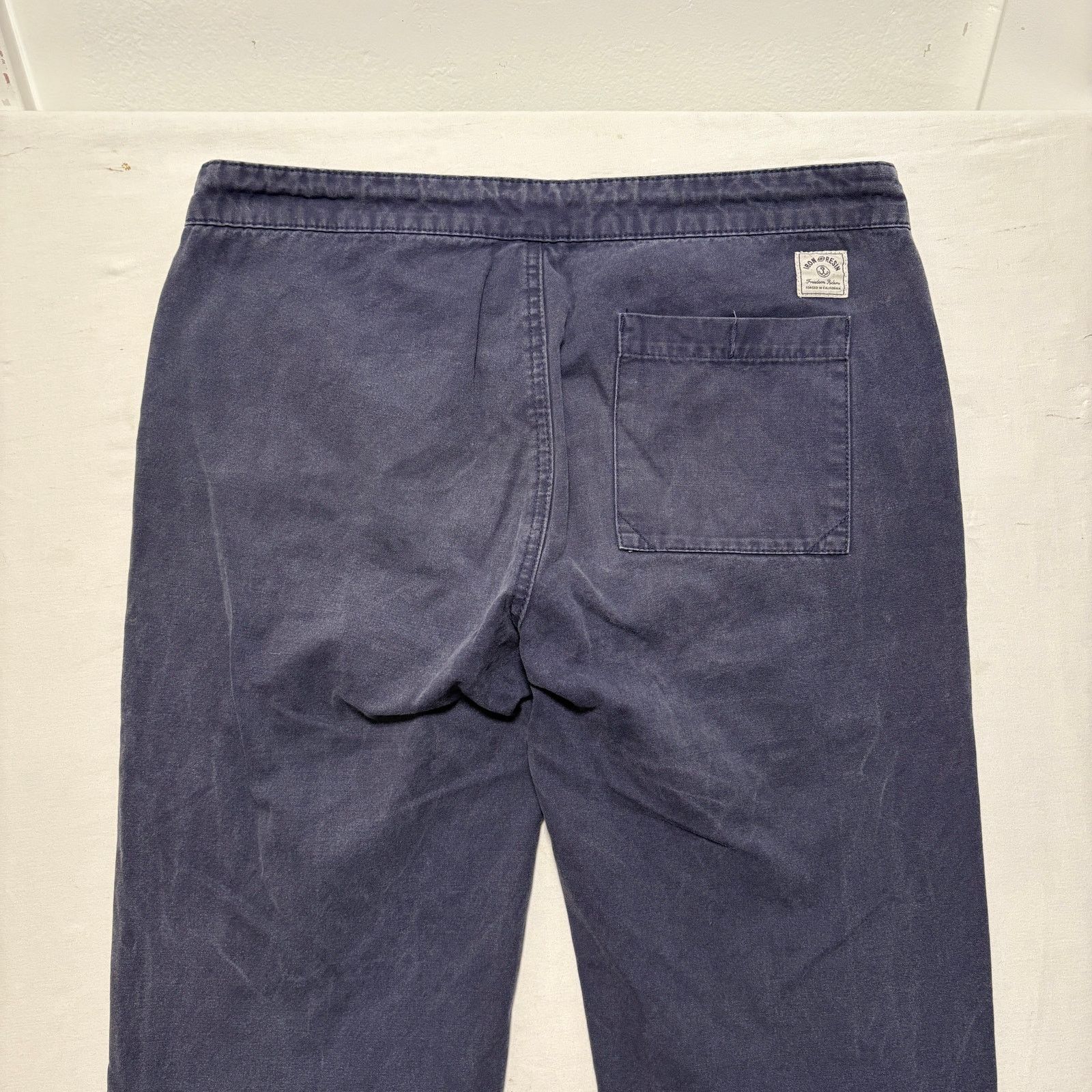 Iron & Resin Iron And Resin Drawstring Ripstop Joggers Pants Navy 34 Size US 34 / EU 50 - 6 Thumbnail