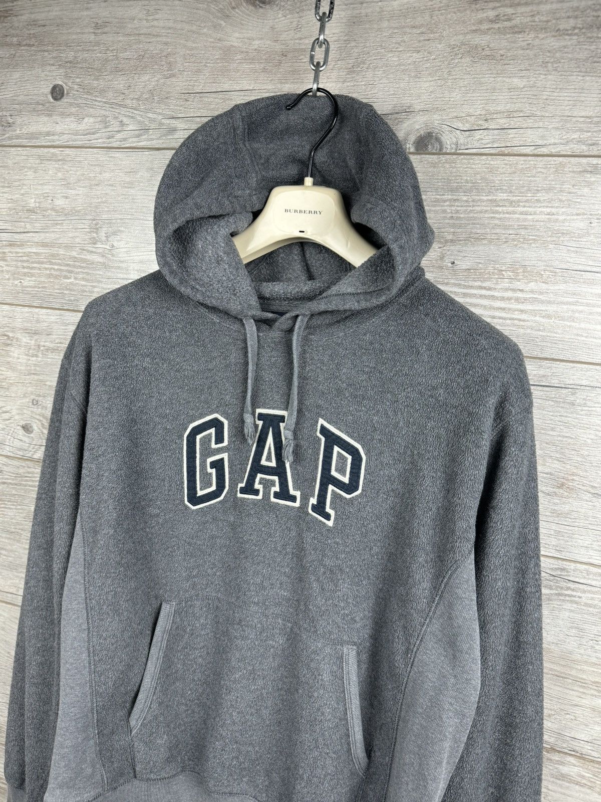 Gap Hoodie Fleece Gap Y2K Size Xs-S Size US XS / EU 42 / 0 - 3 Thumbnail