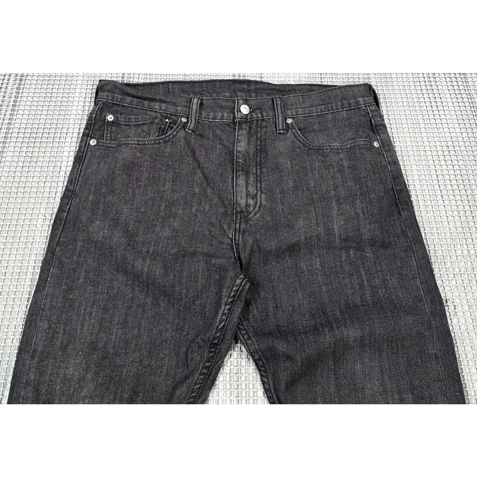 Levi's LEVIS 510 Slim Fit Jeans Men Size 34X32 Distressed Fade Black Red Tab Levi's 510 Jeans Slim Denim Regular 34 Mens Size US 34 / EU 50 - 2 Thumbnail