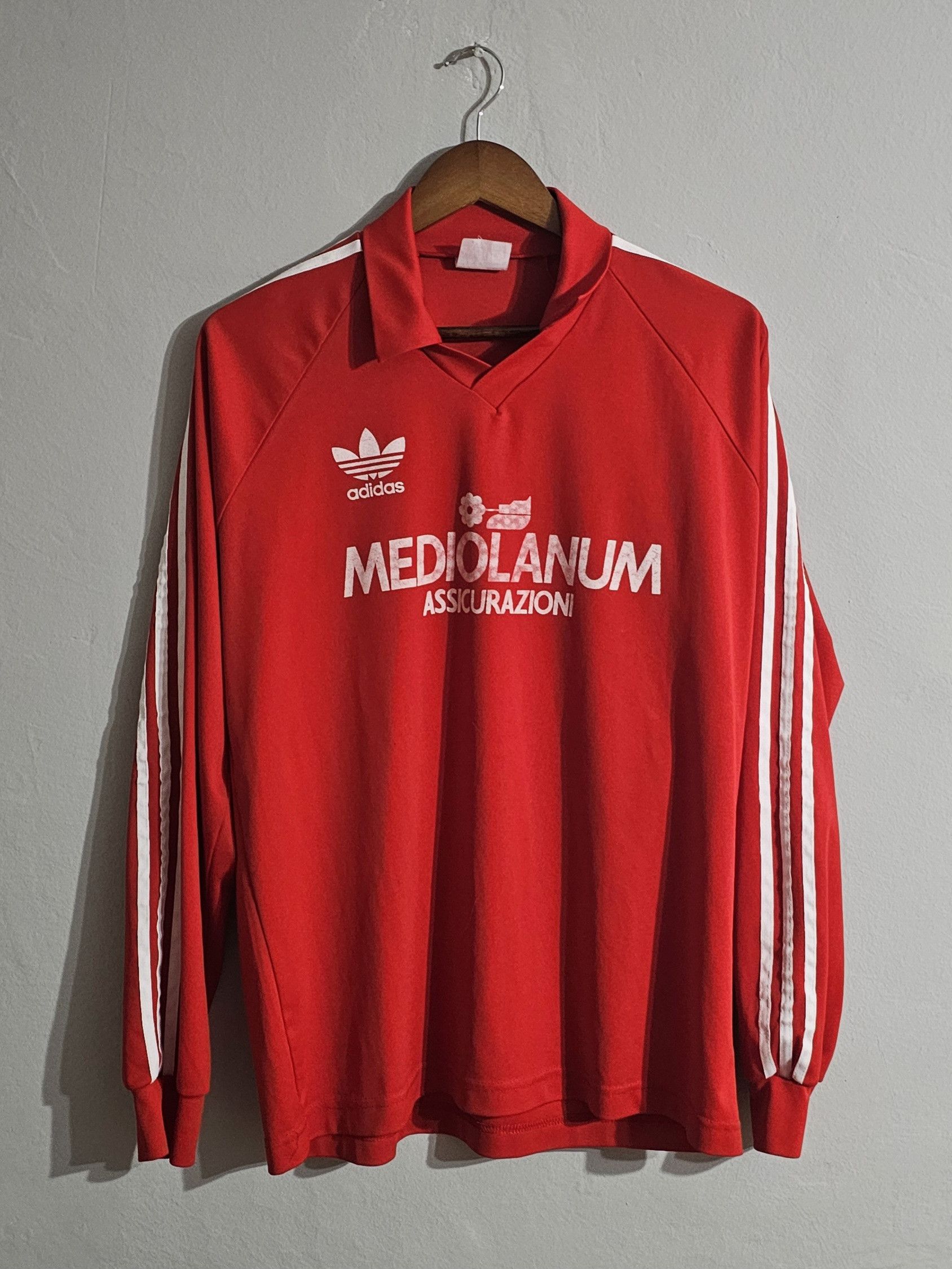 Adidas AC Milan 1990-93 Adidas Training Kit Size US L / EU 52-54 / 3 - 1 Thumbnail