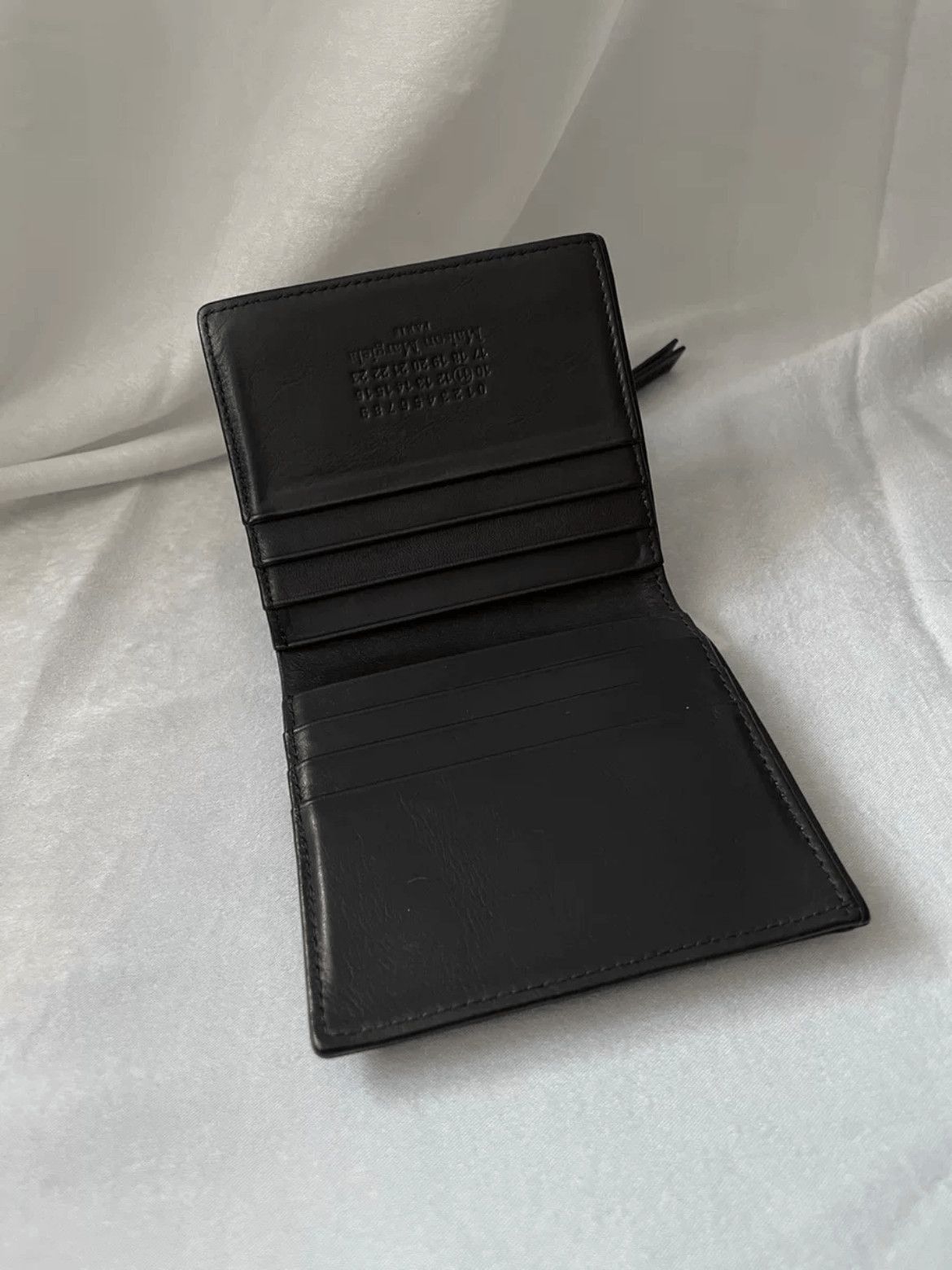 Maison Margiela Maison Margiela Leather Folded Wallet Size ONE SIZE - 5 Thumbnail