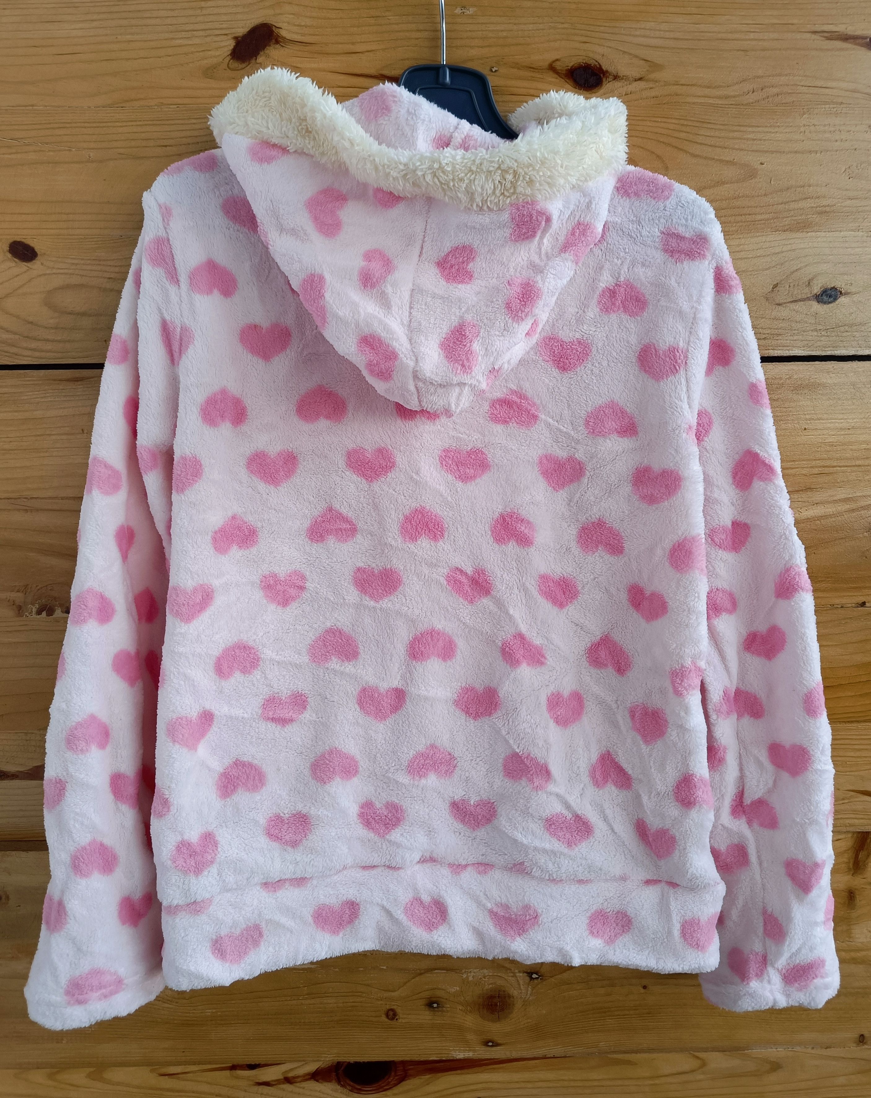Beauty Beast Fur hoodie Sherpa pink Size L / US 10 / IT 46 - 2 Thumbnail