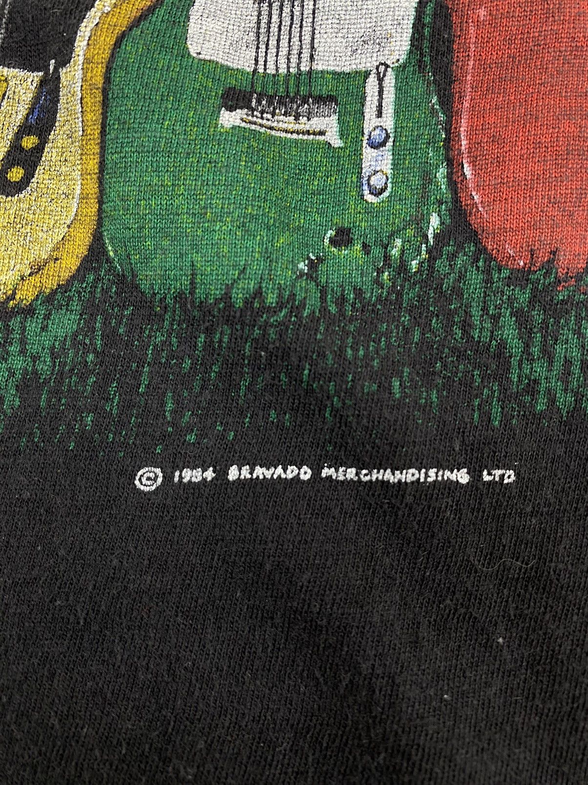 Band Tees 1980’s Vintage Status Quo End Of The Road Tour Cropped Tee Size US S / EU 44-46 / 1 - 5 Thumbnail