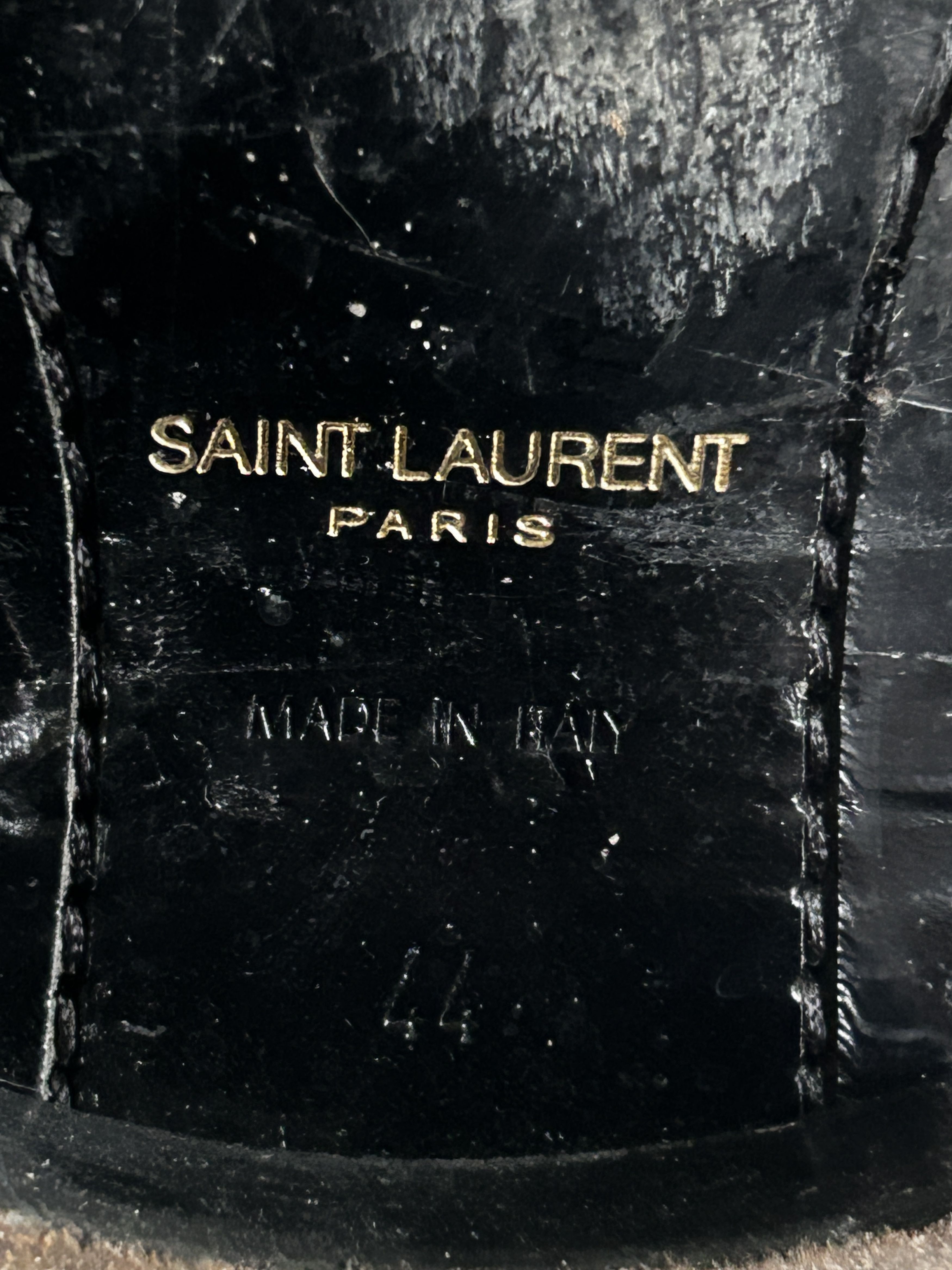 Saint Laurent Paris *SOLD* Saint Laurent Wyatt Harness 40 in Dark Brown Suede Size US 11 / EU 44 - 12 Thumbnail