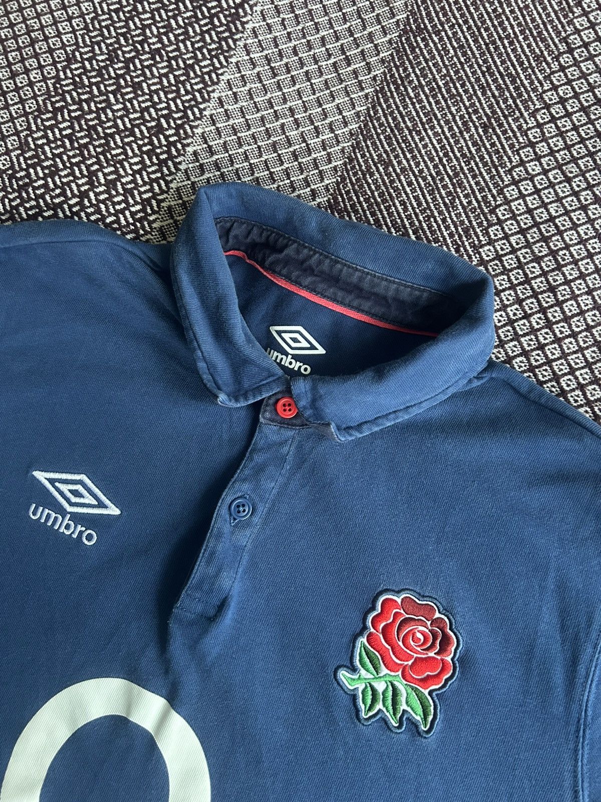 Umbro Umbro England League Rugby O2 Jersey Shirt Mens Size XL Size US XL / EU 56 / 4 - 5 Thumbnail