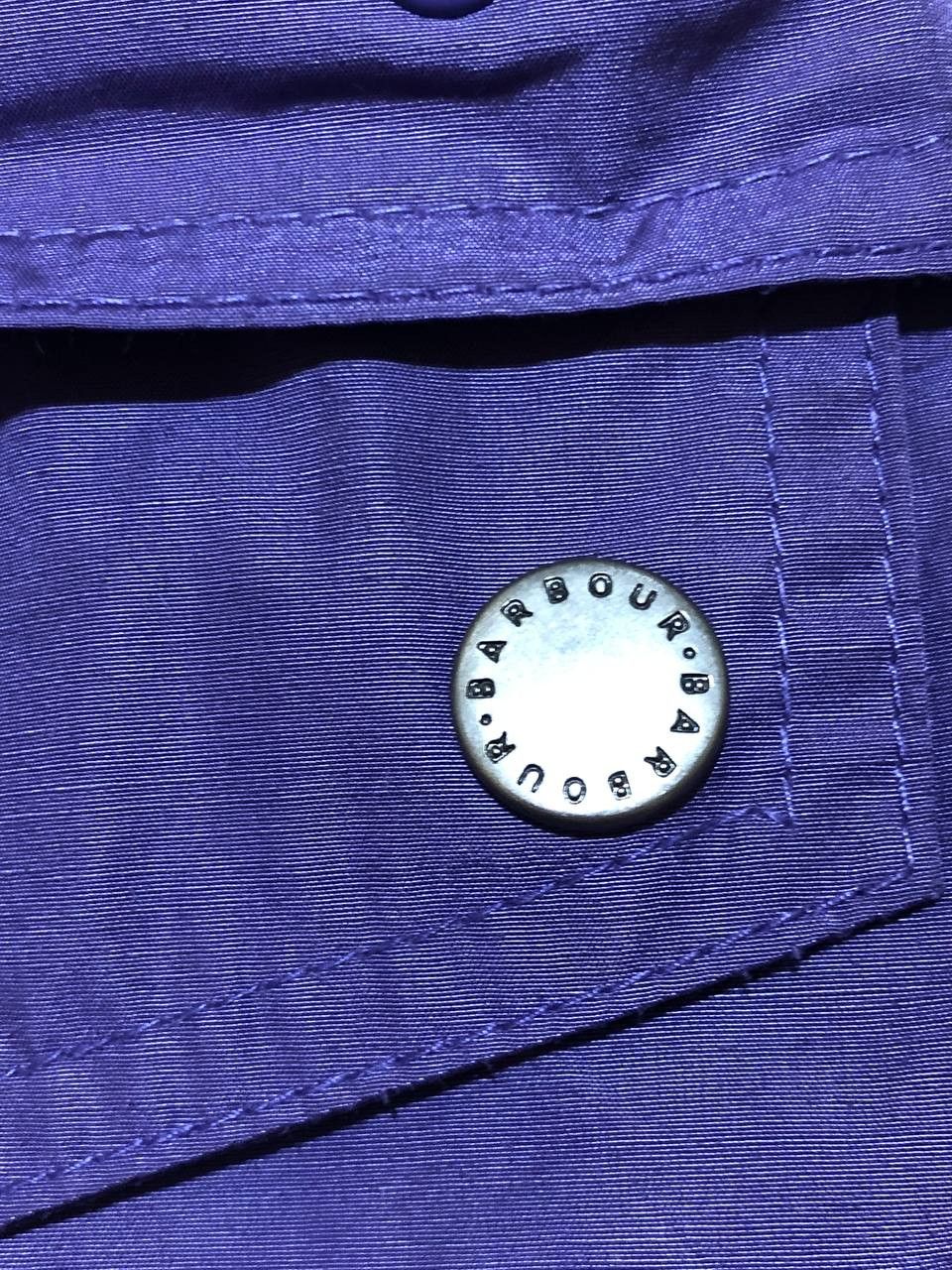 Barbour vintage purple Barbour jacket logo Y2K Streetwear Size M / US 6-8 / IT 42-44 - 9 Thumbnail