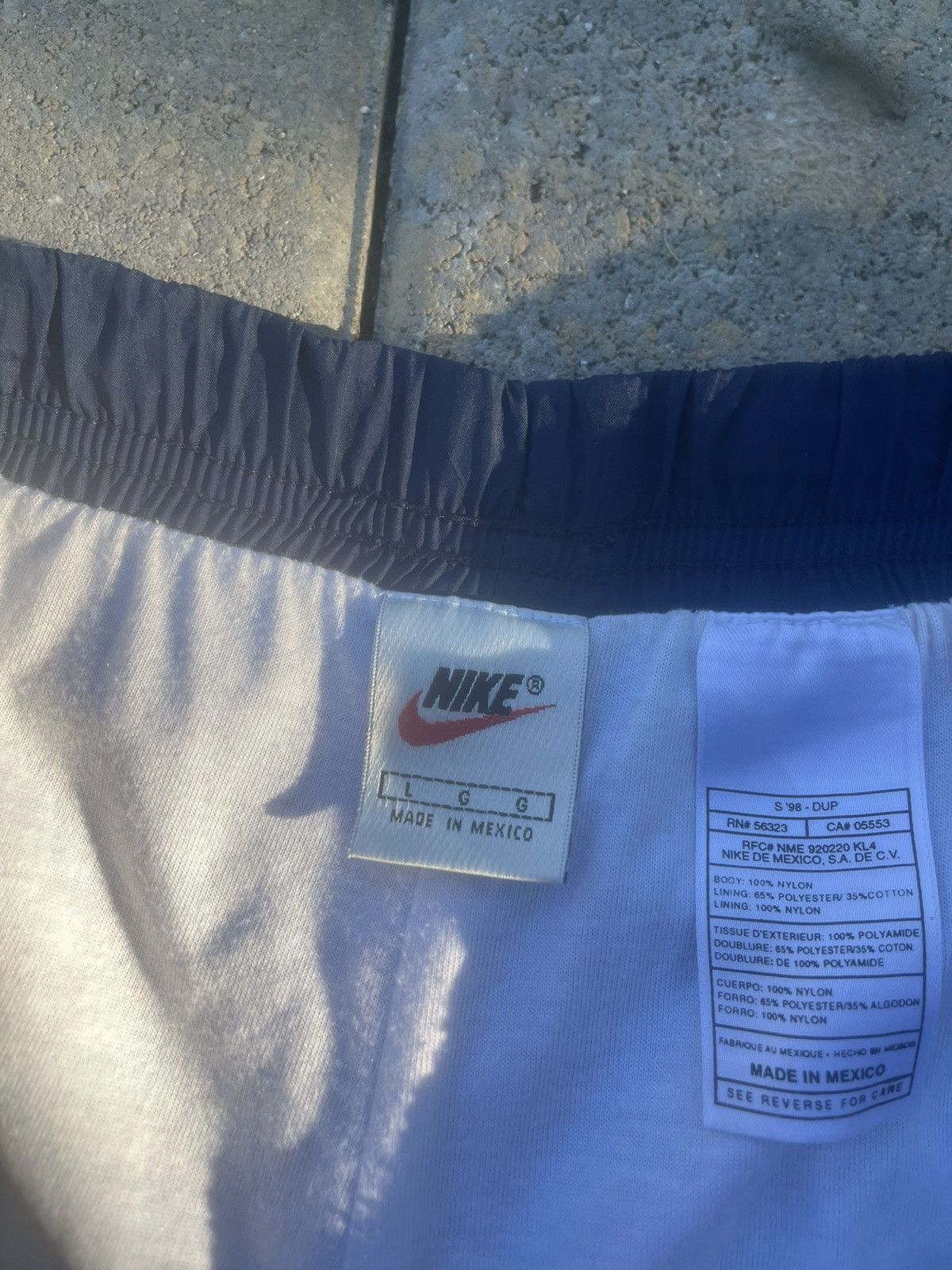 Nike Vintage 90a Nike White Tag Track Pants Size US 34 / EU 50 - 3 Thumbnail