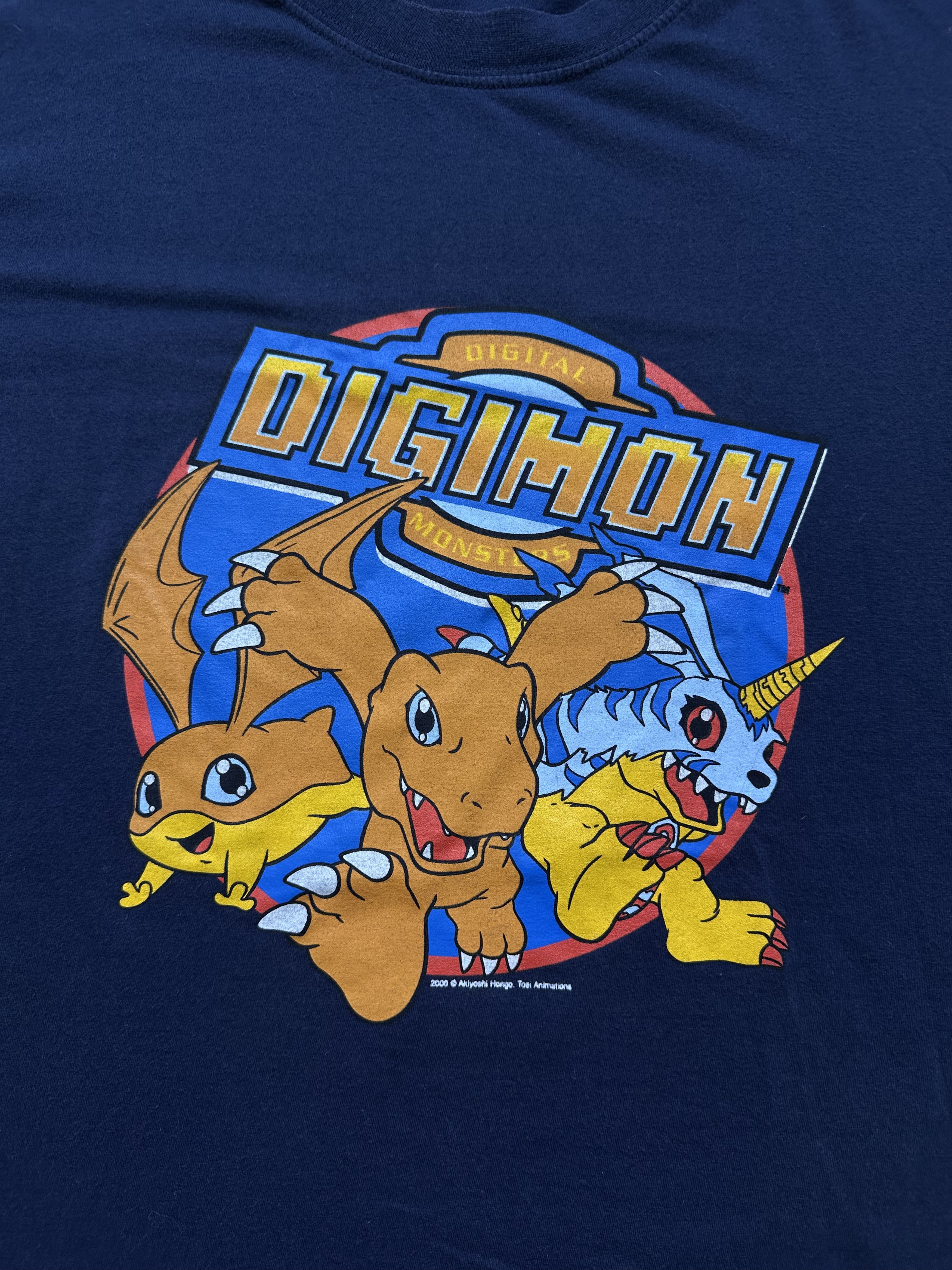 Vintage Digimon vintage t shirt 2000 Size US M / EU 48-50 / 2 - 3 Thumbnail
