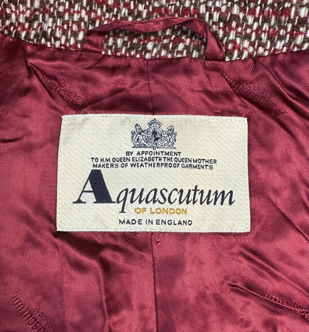 Aquascutum Aquascutum Wool Plaid Trench Coat size 12 Size M / US 6-8 / IT 42-44 - 9 Thumbnail