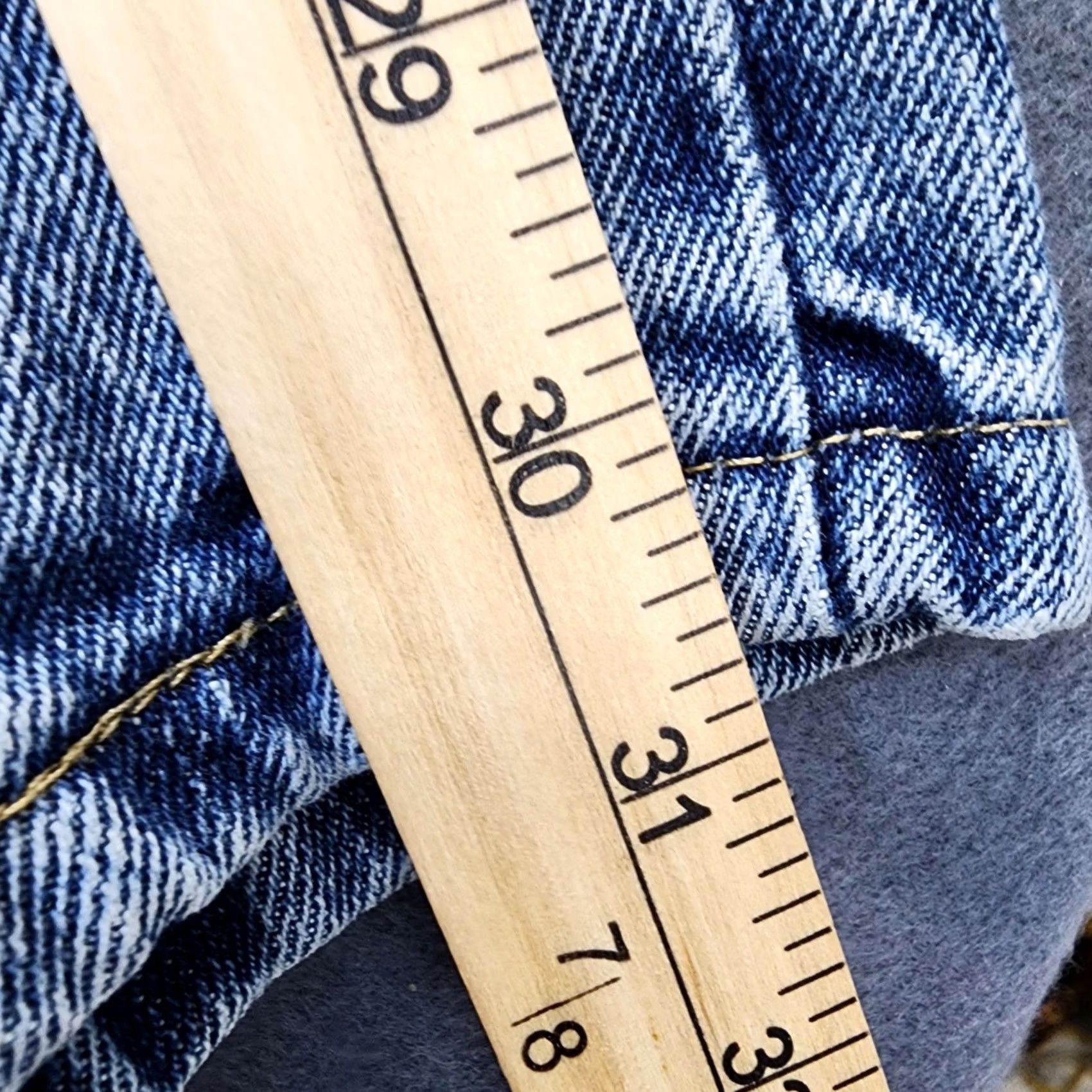 Wrangler Wrangler Blues Jeans 34x31 Straight Relaxed 5-Pocket Denim Mens Baggy Grunge Retro Y2K Size US 34 / EU 50 - 5 Thumbnail