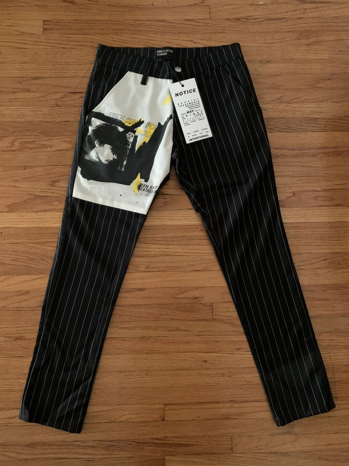 Enfants Riches Deprimes Enfants Riches Deprimes ERD “Teen Shot For Leather Jacket” Size US 29 - 1 Thumbnail