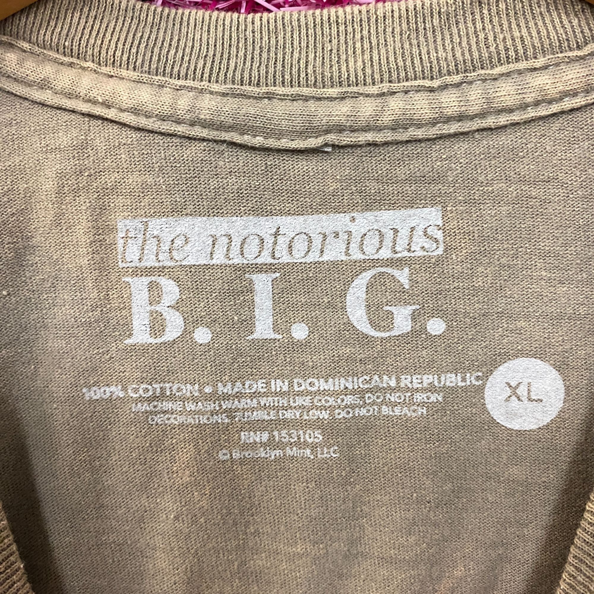Other The Notorious B.I.G. Biggie Smalls Graphic Design T-Shirt XL Size US XL / EU 56 / 4 - 4 Thumbnail