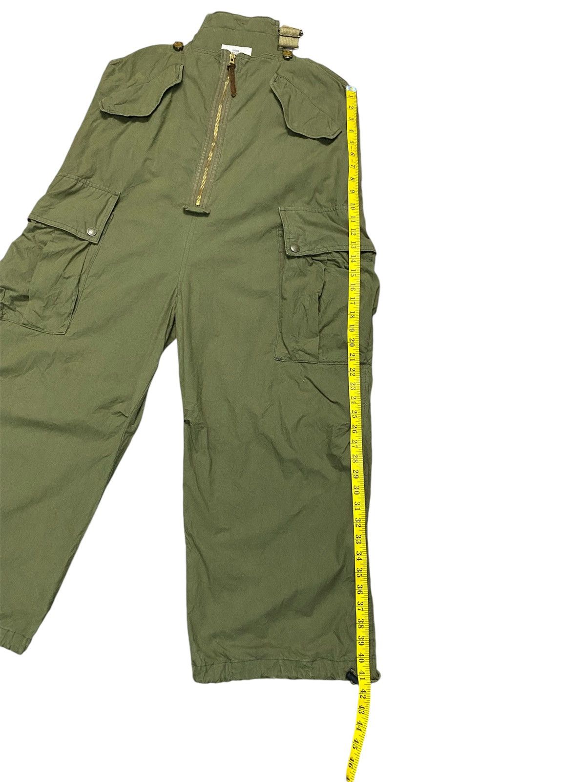Japanese Brand × Vintage Rara vintage RNA-N produck overall cargo flare pant Size US 40 / EU 56 - 8 Thumbnail