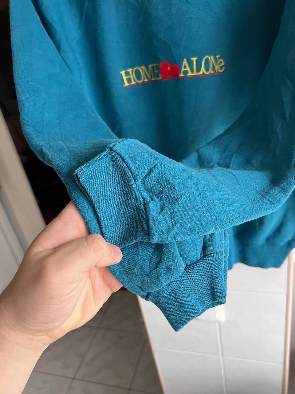 Designer × Vintage Vintage 1990s Promo Home Alone Sweatshirt by Hanes Crewneck Size US M / EU 48-50 / 2 - 9 Thumbnail