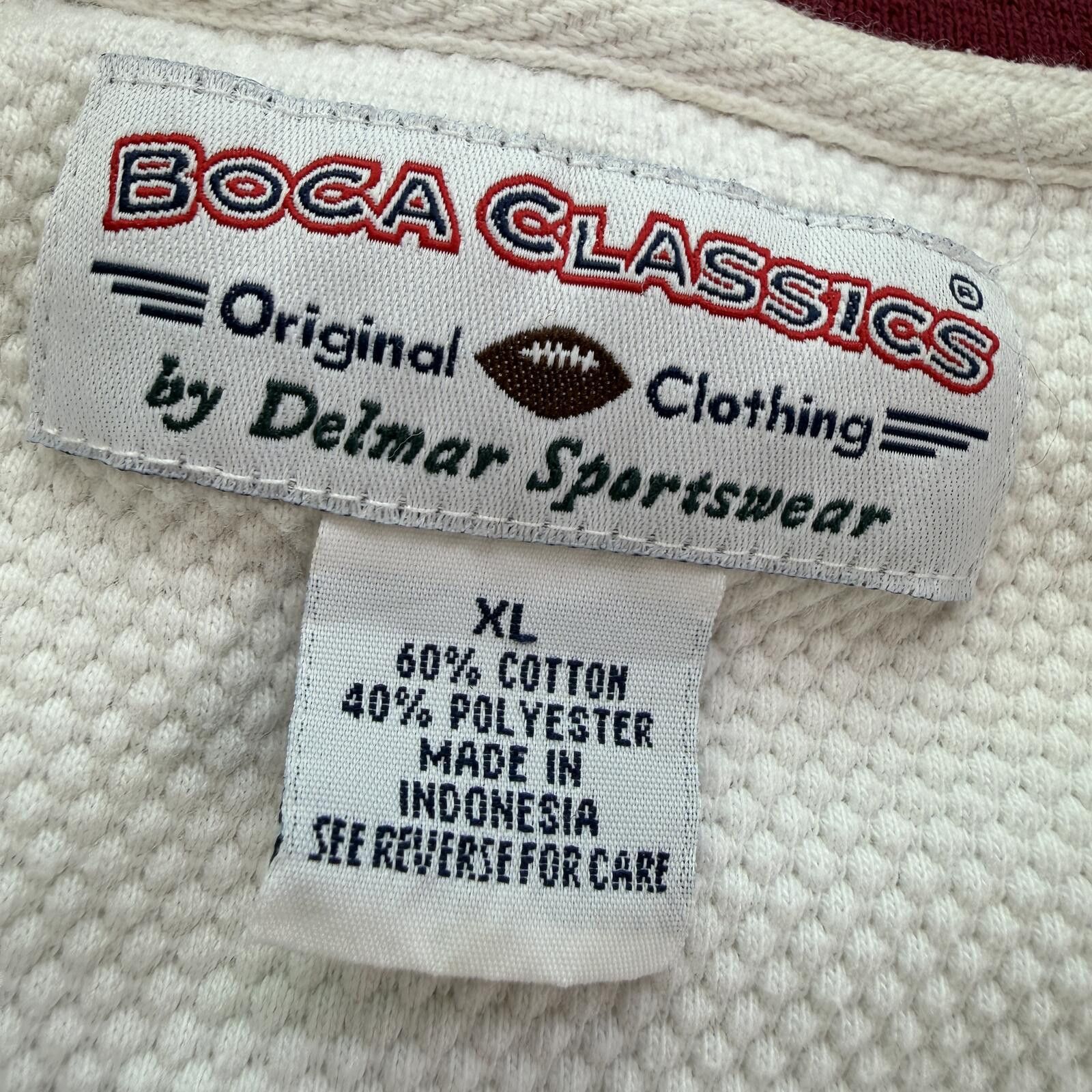 Other Vintage Florida State Seminoles Textured Polo Shirt XL FSU Size US XL / EU 56 / 4 - 5 Thumbnail