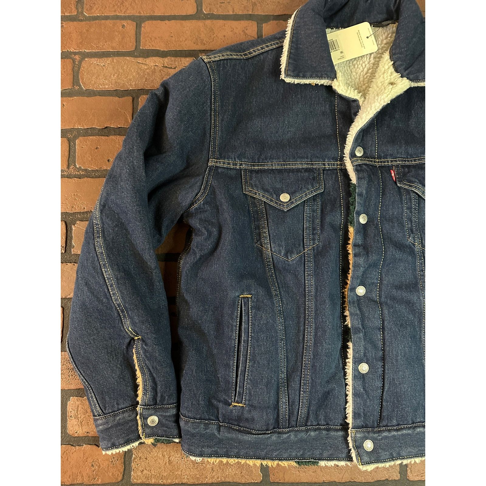 Levi's Levi’s Denim Jacket with White Sherpa Interior Size US M / EU 48-50 / 2 - 3 Thumbnail