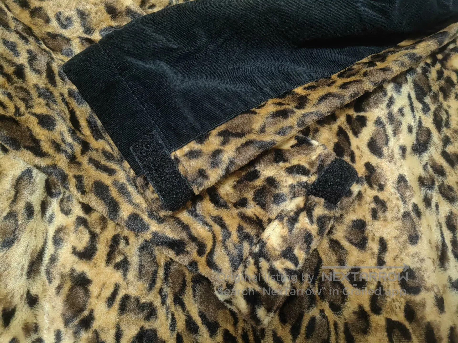 WHIZ LIMITED leopard print hooded jacket for men. Size US XL / EU 56 / 4 - 8 Thumbnail